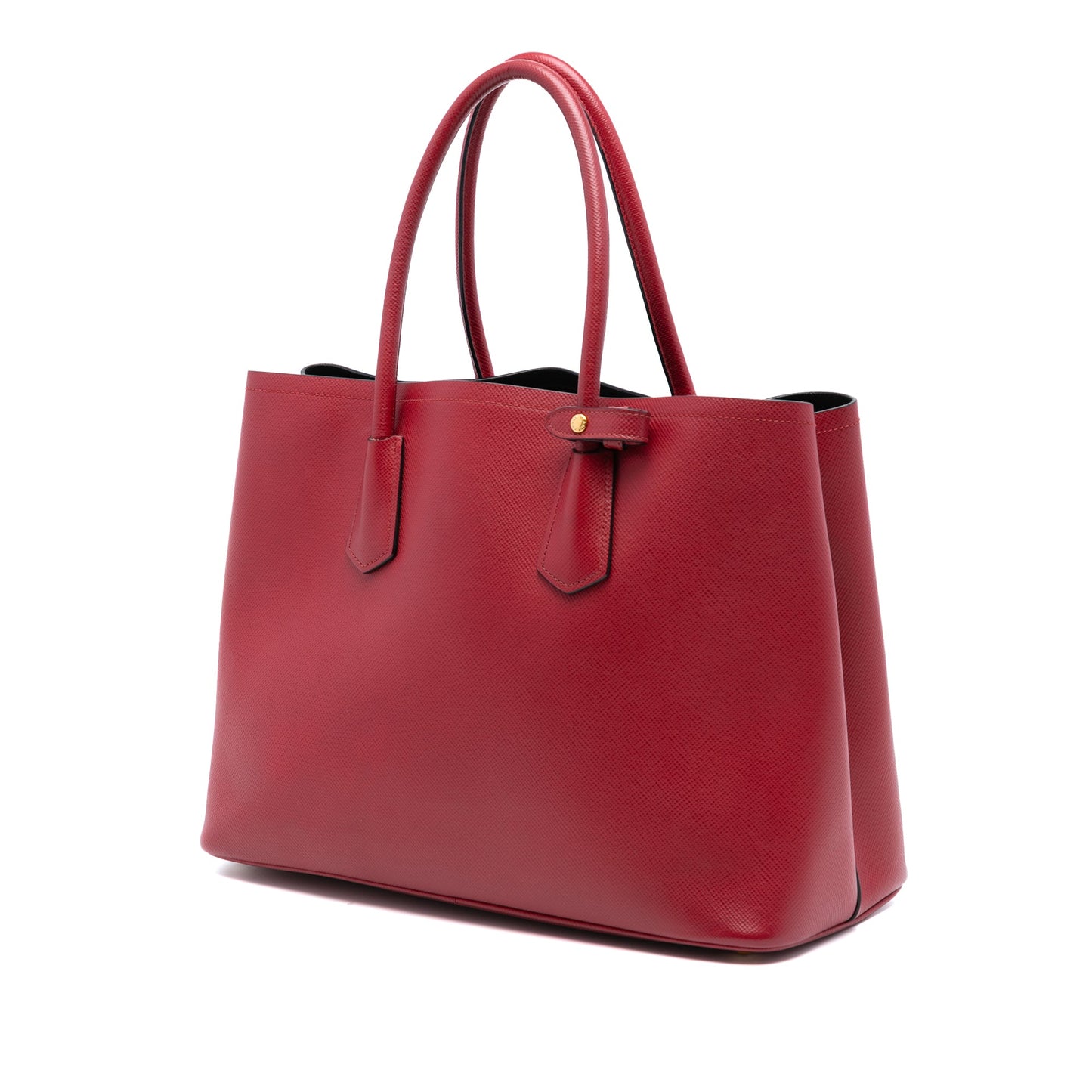 Prada Medium Saffiano Cuir Double Satchel
