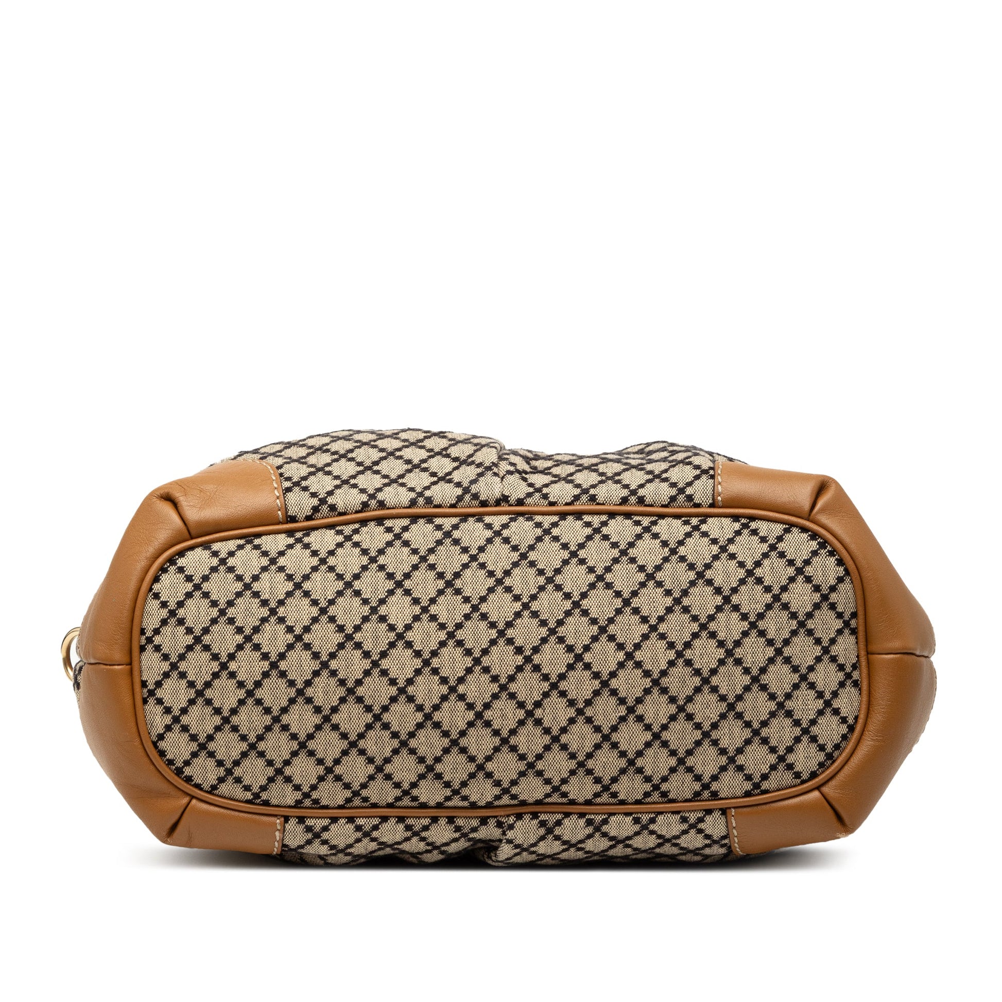Gucci Diamante Canvas Sukey Satchel