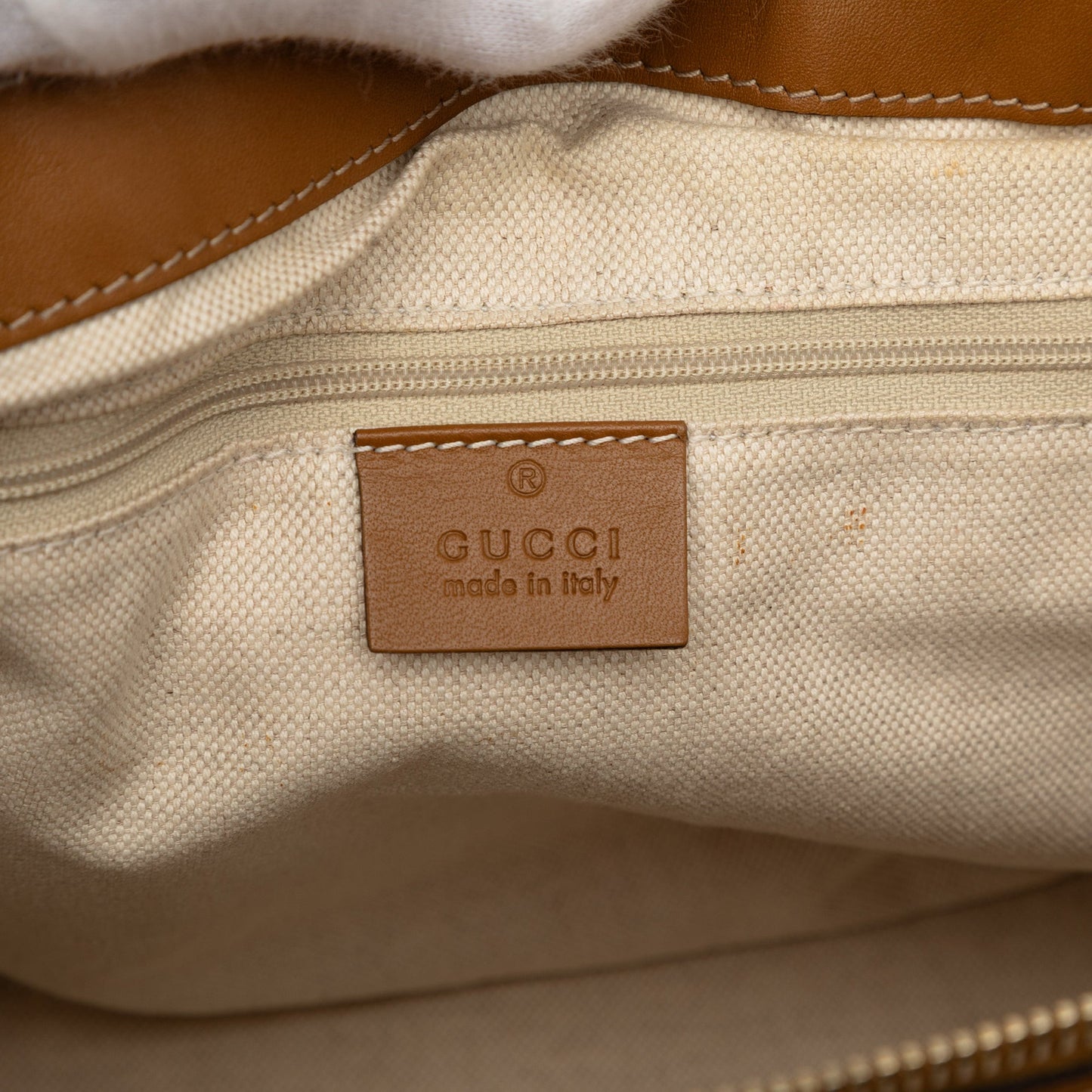 Gucci Diamante Canvas Sukey Satchel