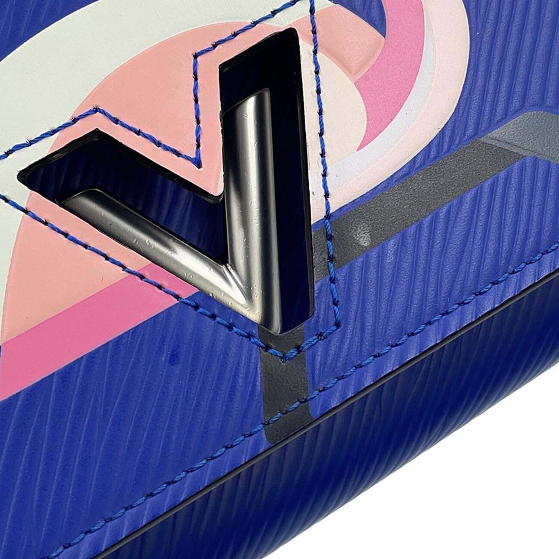 Louis Vuitton Epi Flamingo Twist Wallet On Chain
