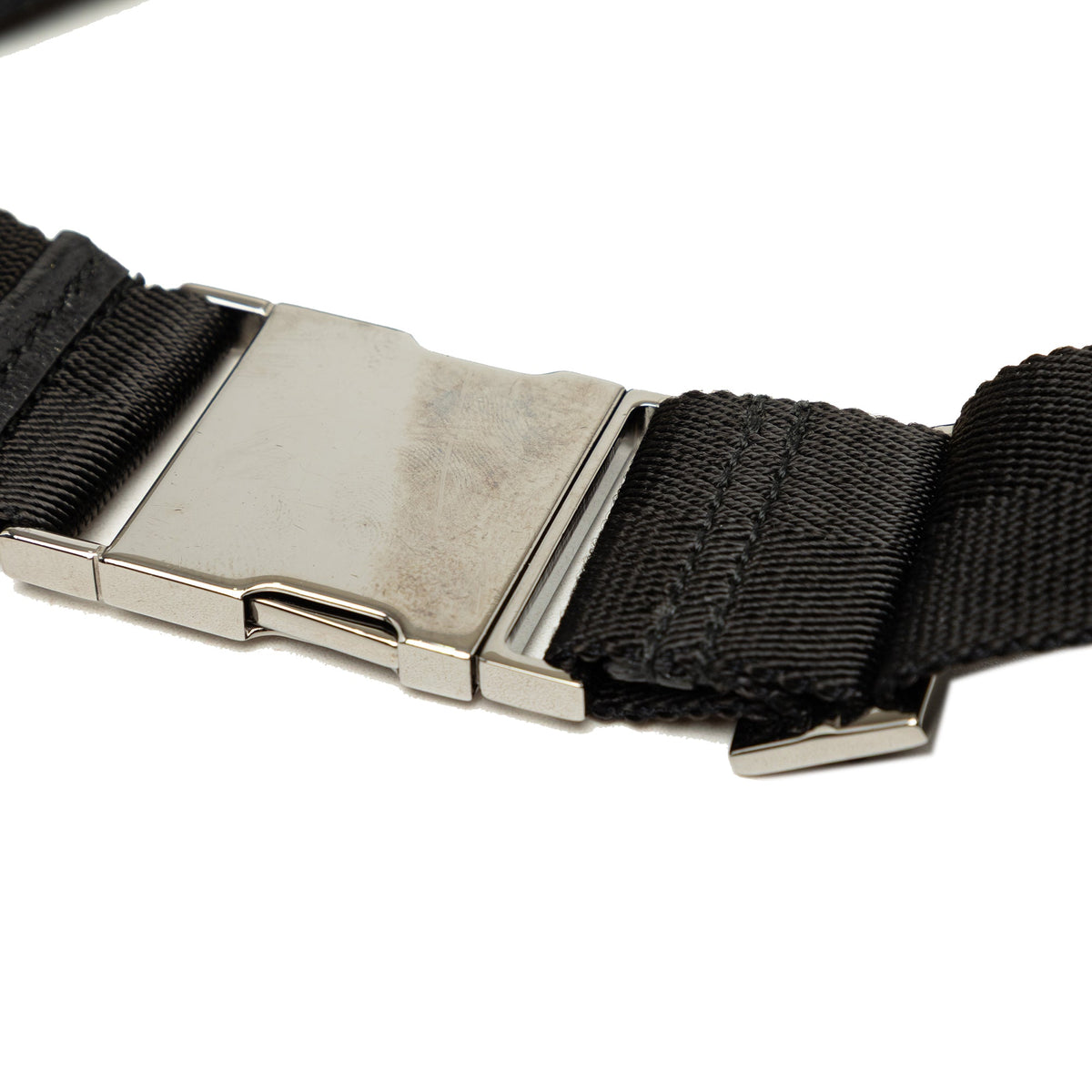 Gucci GG Canvas Double Pocket Belt Bag