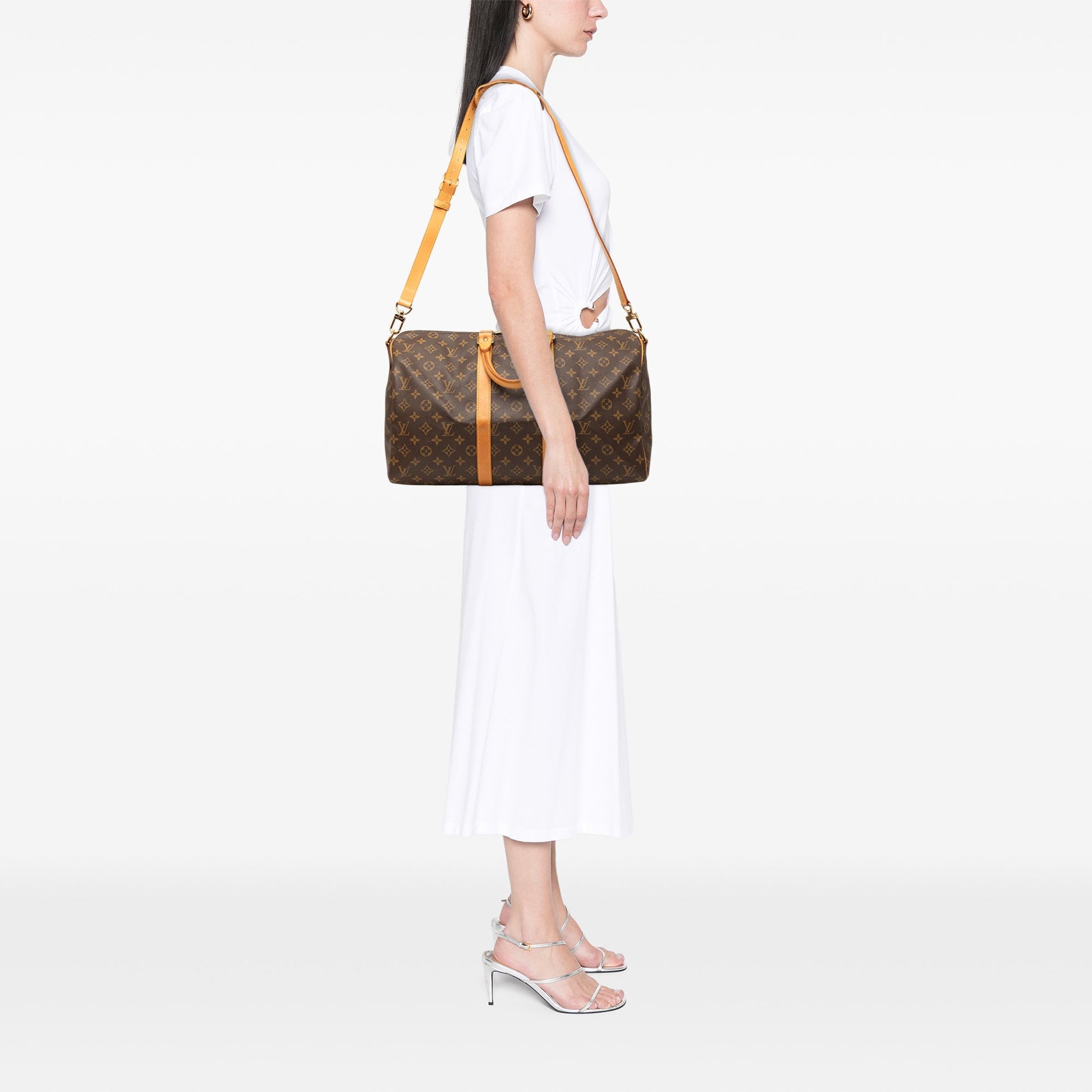 Louis Vuitton Monogram Keepall Bandouliere 45