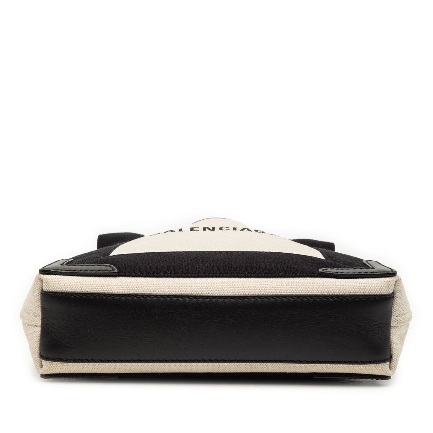 Balenciaga Canvas Navy Cabas XS