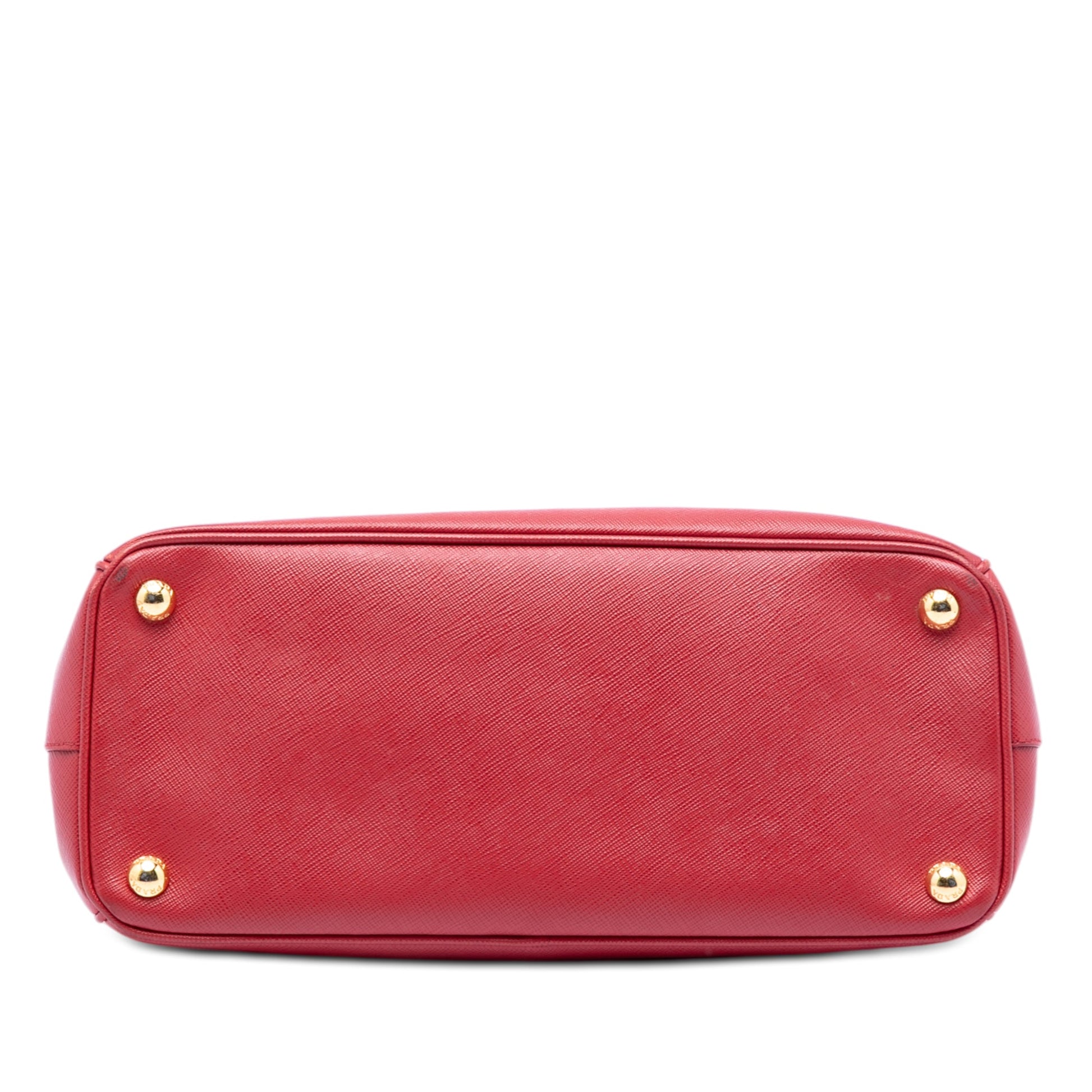 Prada Small Saffiano Lux Galleria Double Zip Satchel