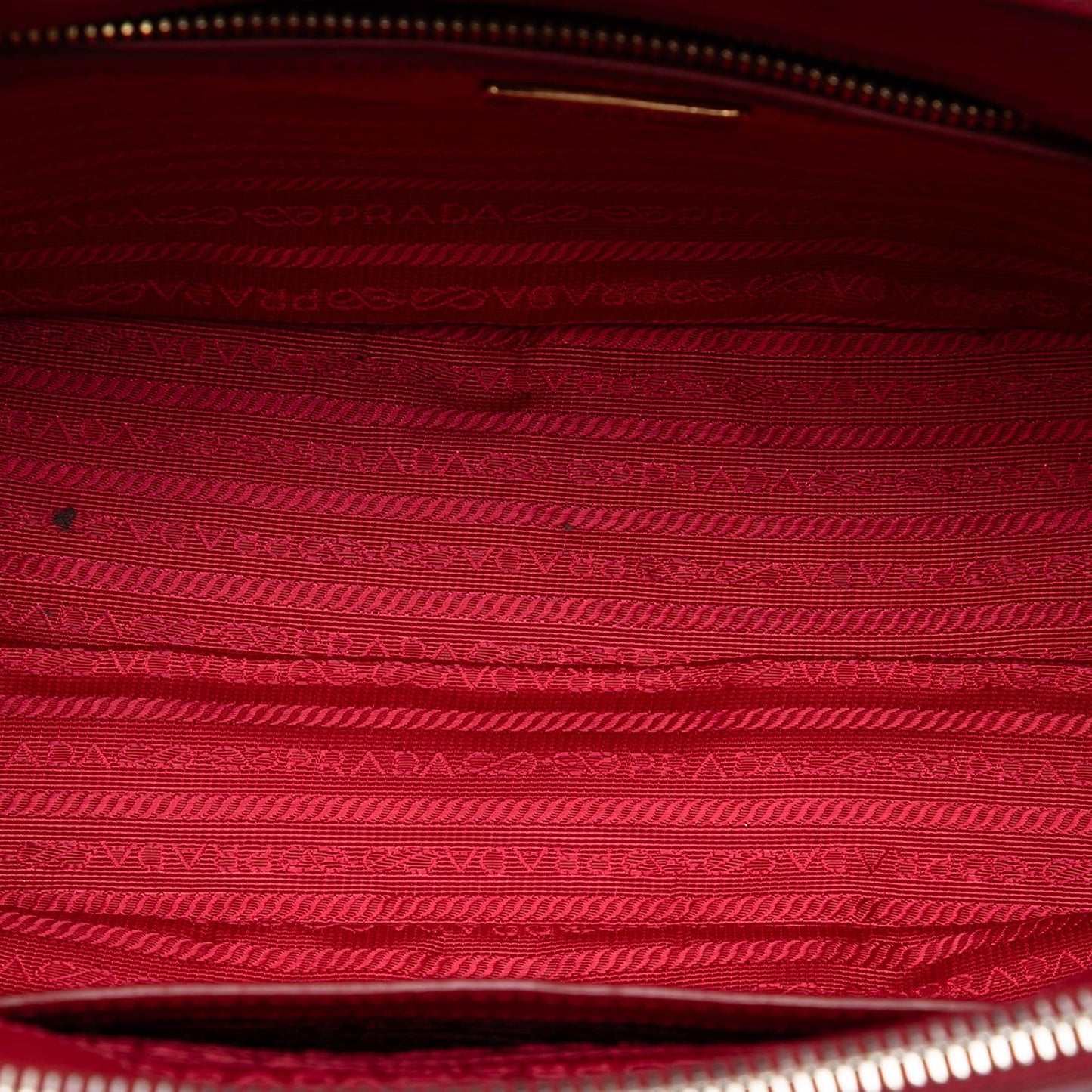 Prada Small Saffiano Lux Galleria Double Zip Satchel