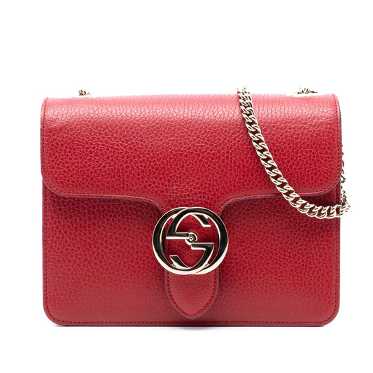 Gucci Small Dollar Calfskin Interlocking G Crossbody