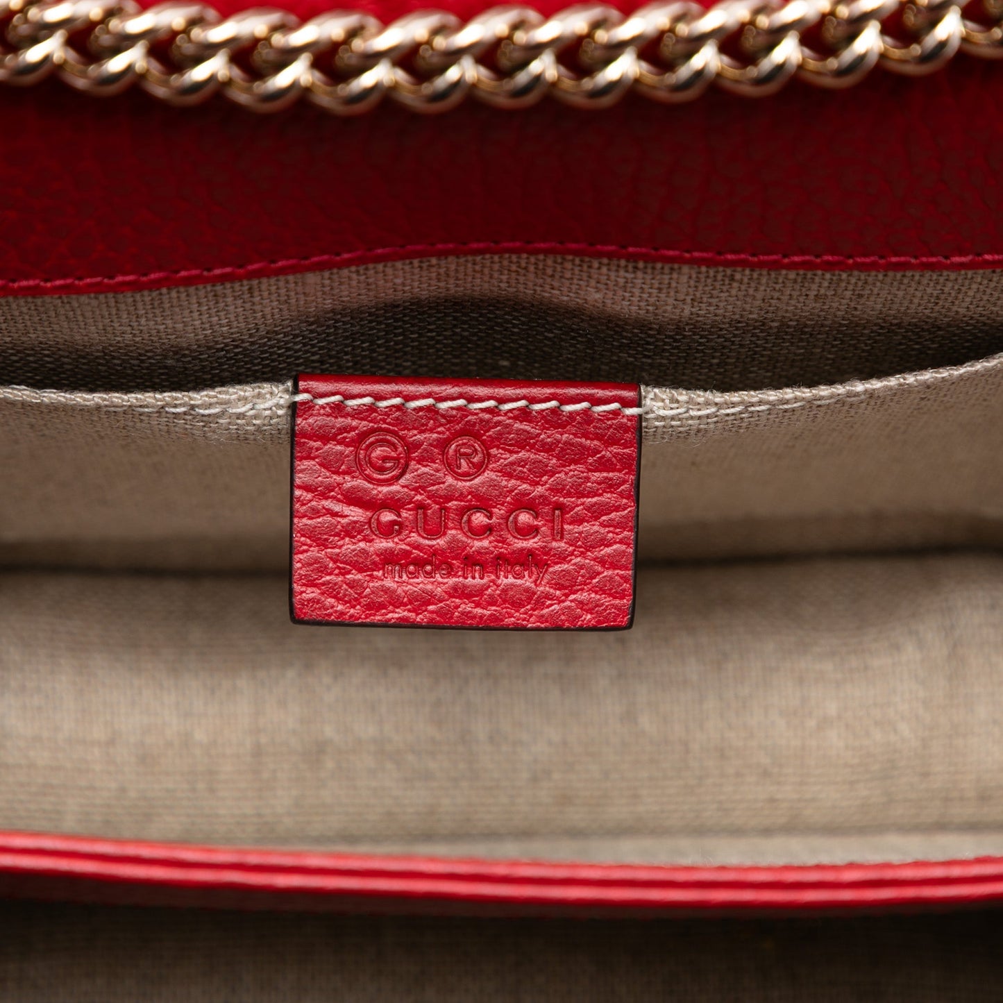 Gucci Small Dollar Calfskin Interlocking G Crossbody