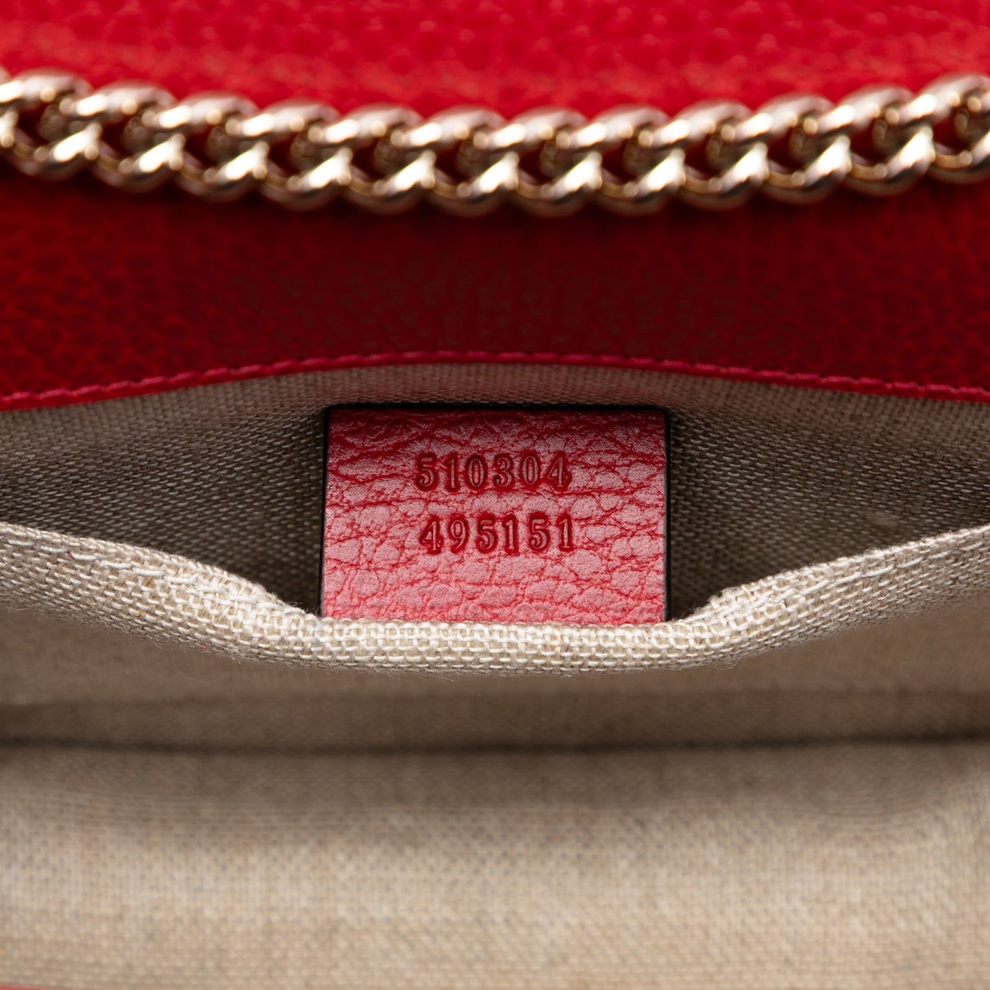 Gucci Small Dollar Calfskin Interlocking G Crossbody