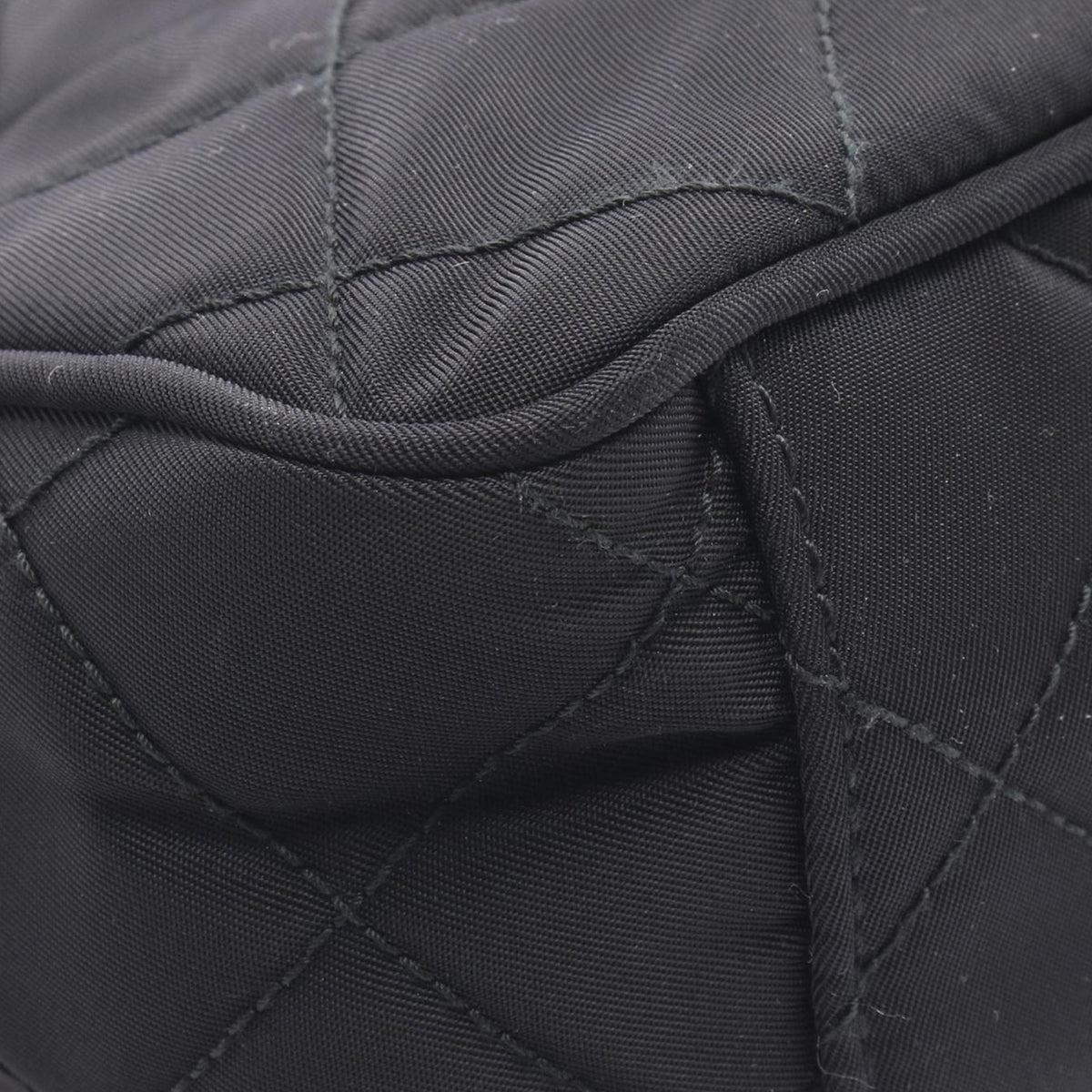 Prada Tessuto Quilted Chain Satchel
