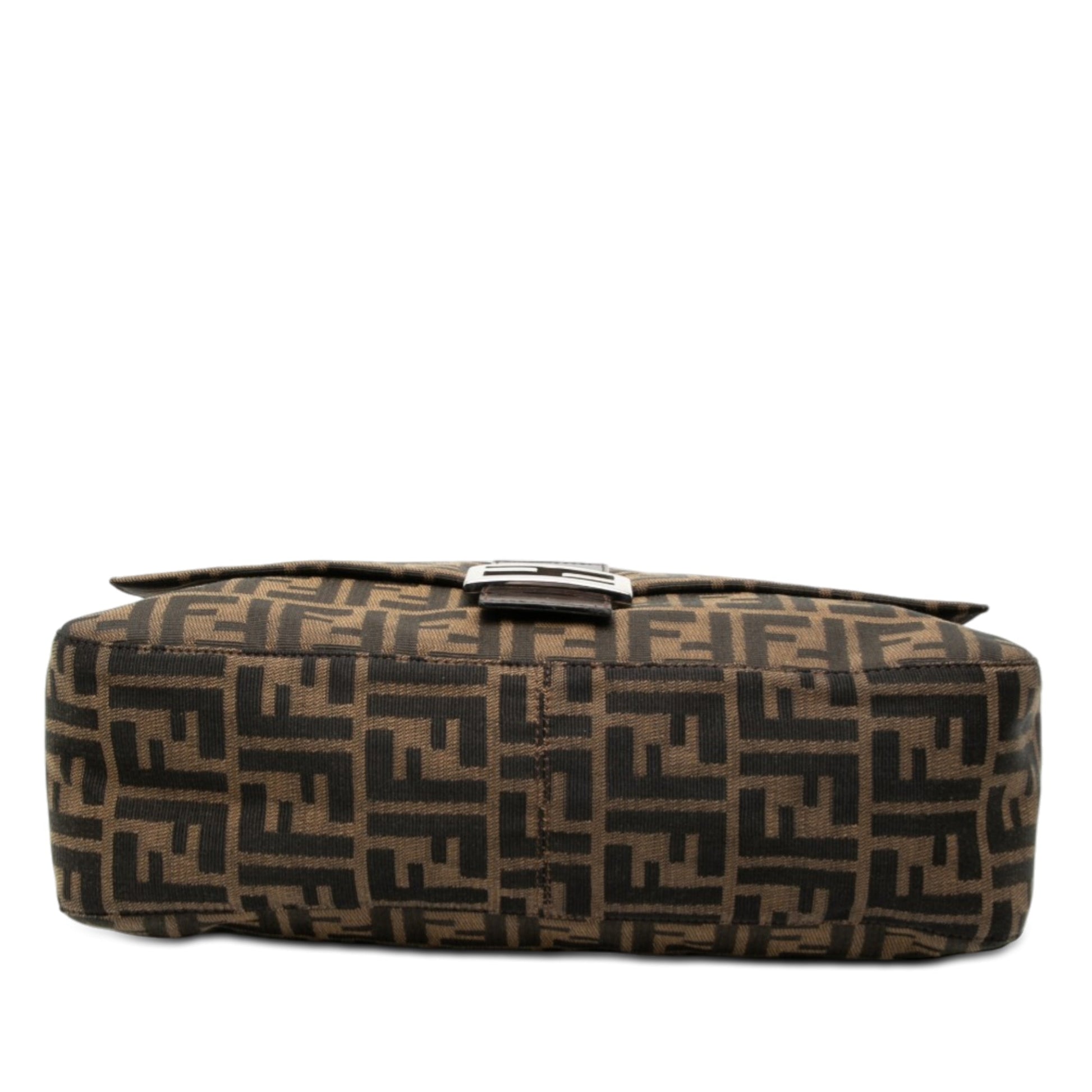 Fendi Zucca Canvas Shoulder Bag