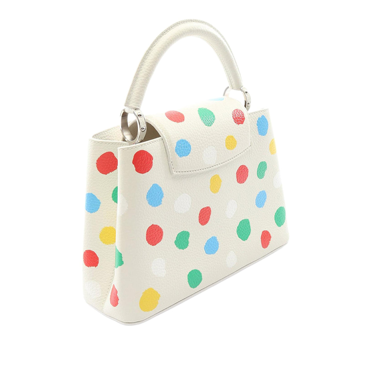 Louis Vuitton Yayoi Kusama Taurillon Infinity Dots Capucines BB