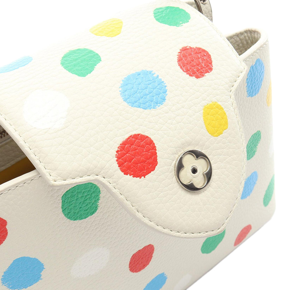 Louis Vuitton Yayoi Kusama Taurillon Infinity Dots Capucines BB