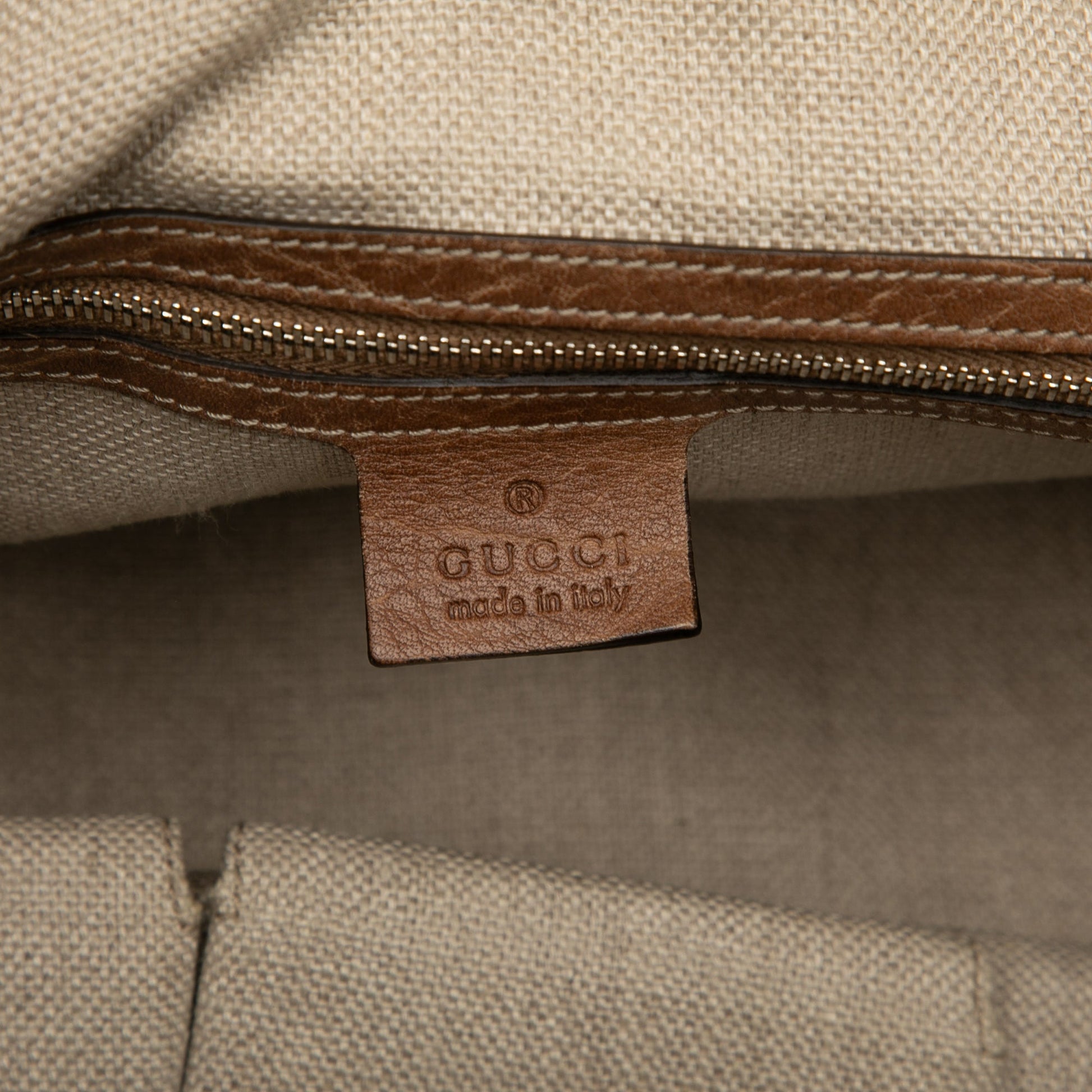 Gucci GG Straw Libeccio Sunset Tote