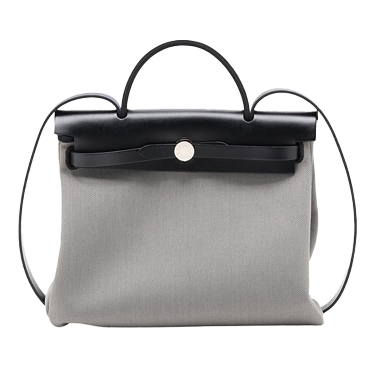 Hermès Toile Herbag Zip 31 — Gray