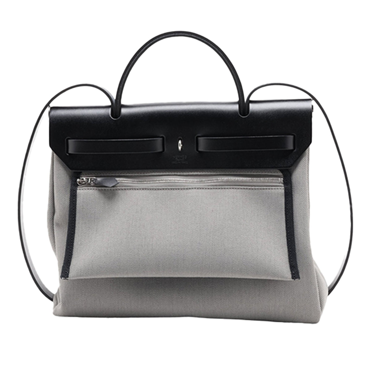 Hermès Toile Herbag Zip 31 — Gray