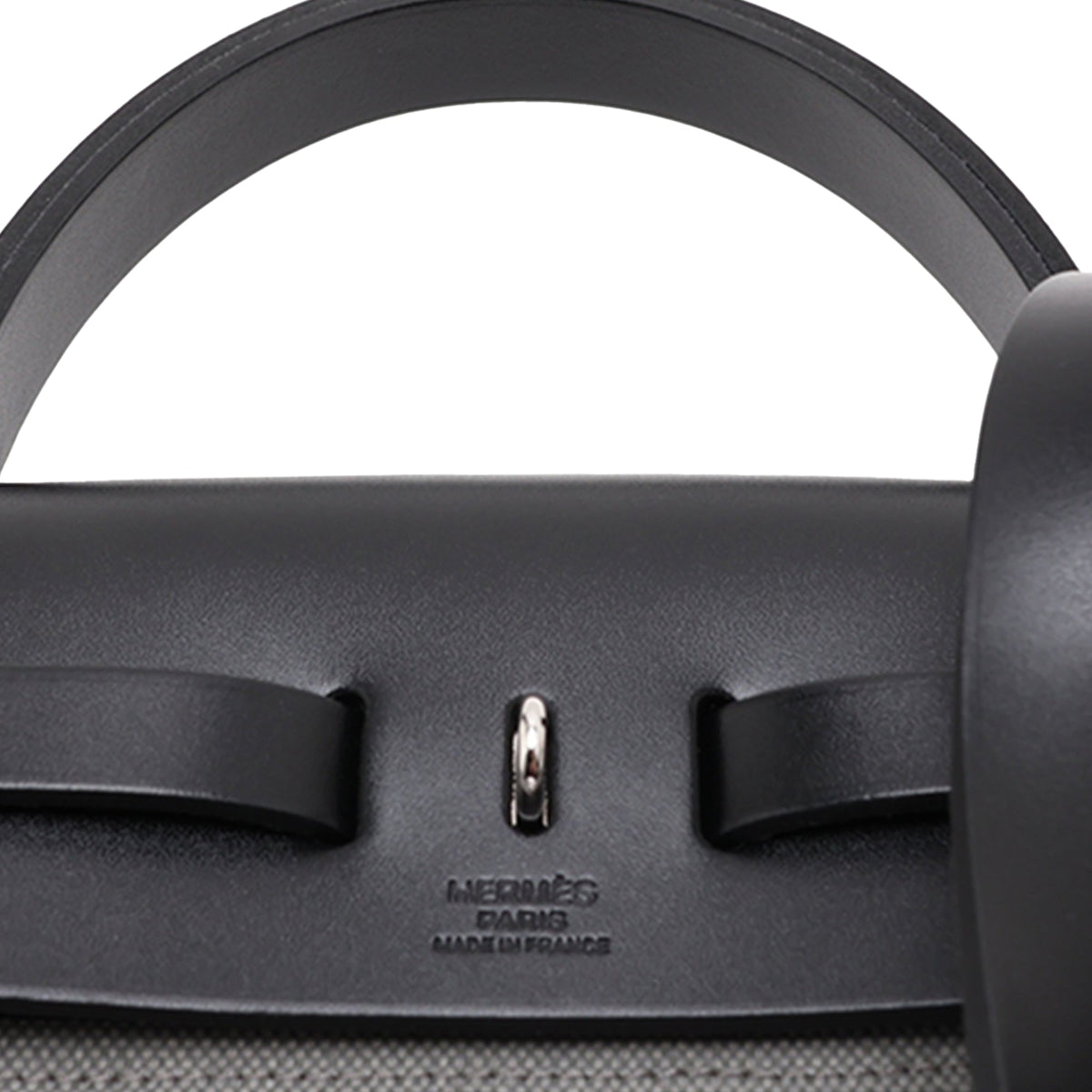 Hermès Toile Herbag Zip 31 — Gray