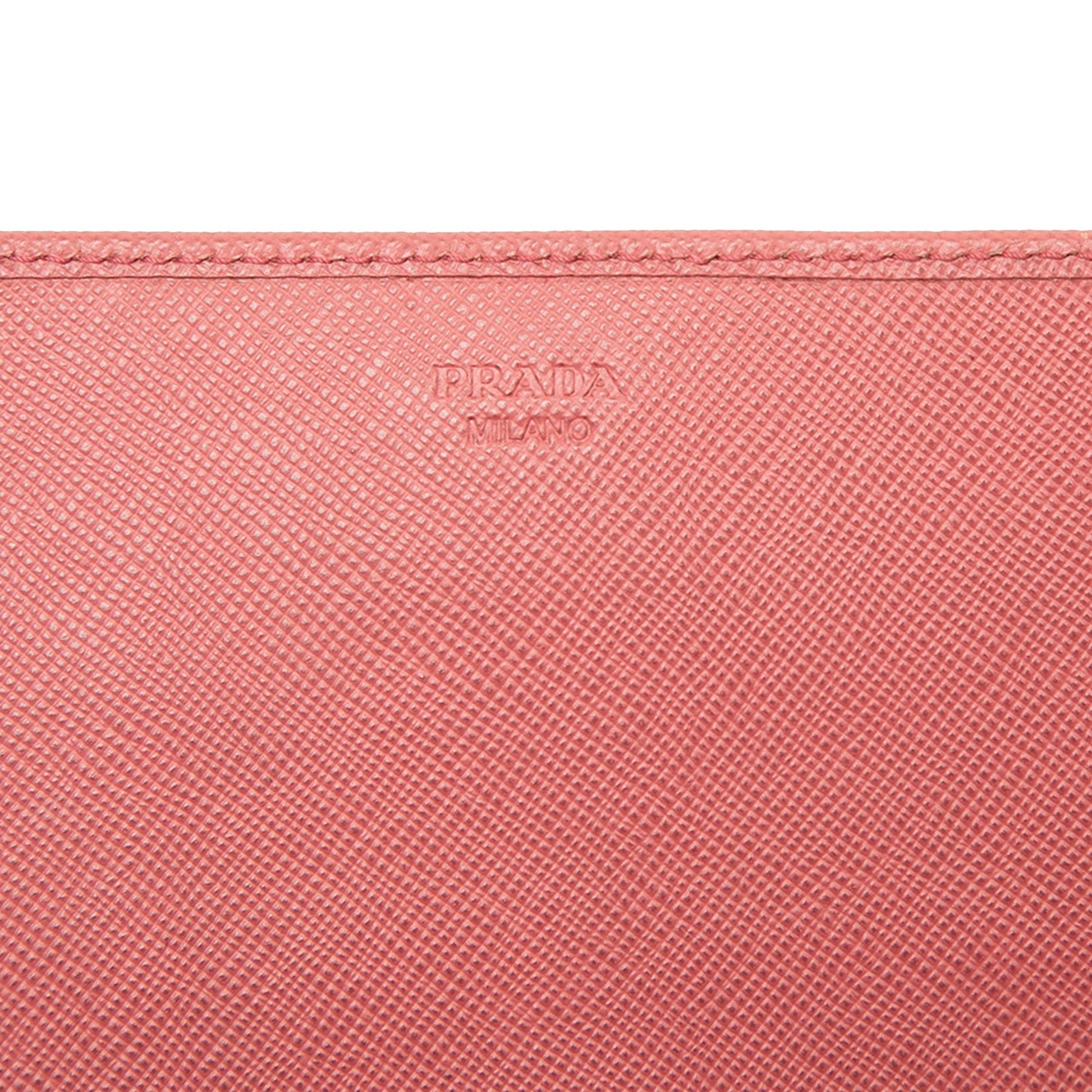 Prada Saffiano Wallet On Chain