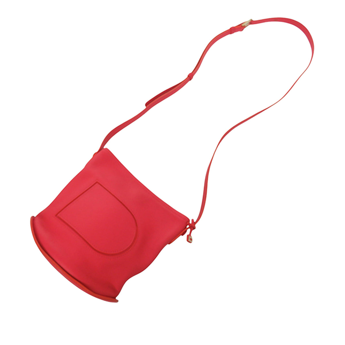 Delvaux Leather Pin Twist Crossbody