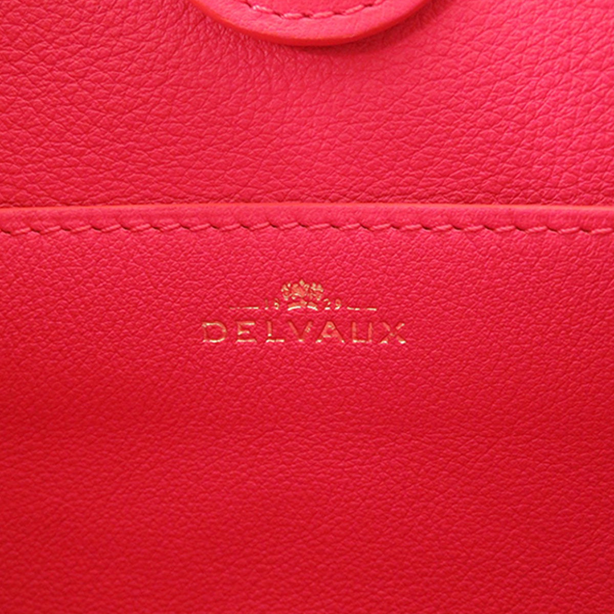 Delvaux Leather Pin Twist Crossbody