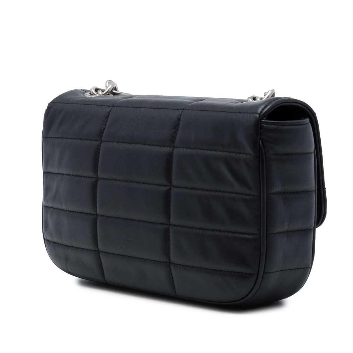 Celine Matelasse Goatskin Monochrome Chain Shoulder Bag
