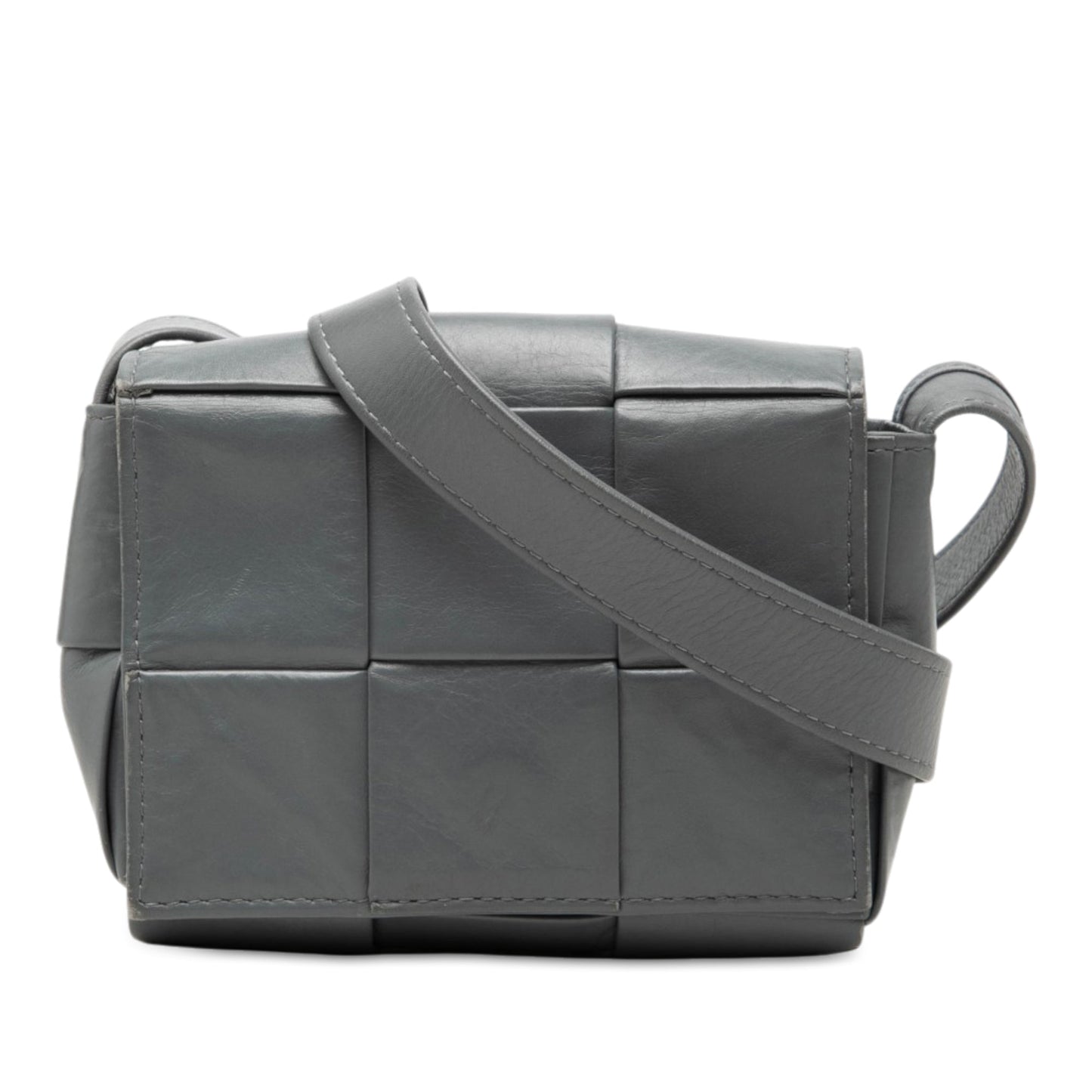 Bottega Veneta Candy Nappa Intrecciato Cassette Crossbody