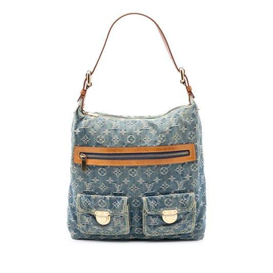 Monogram Denim Baggy GM
