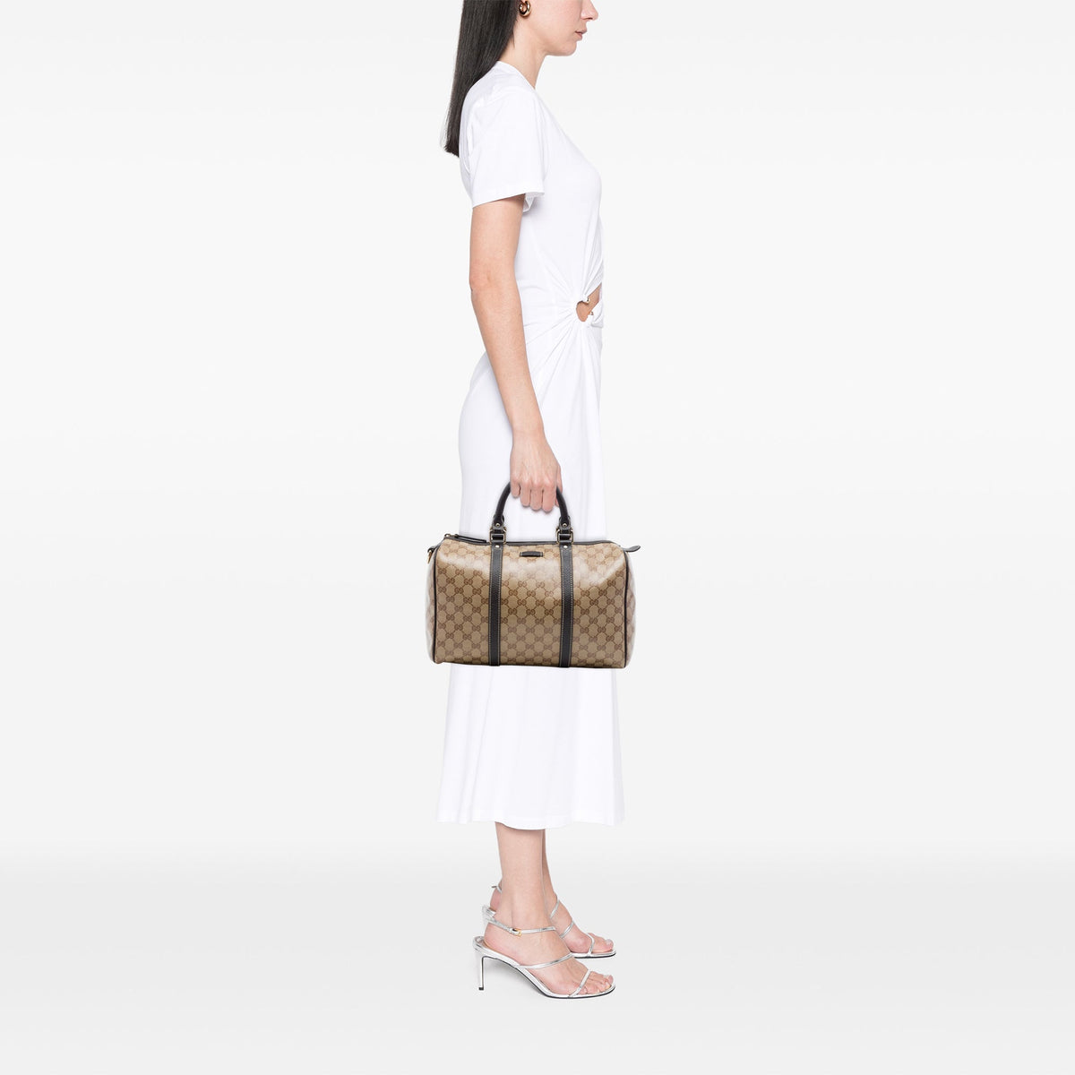 Gucci Medium GG Crystal Joy Boston Bag