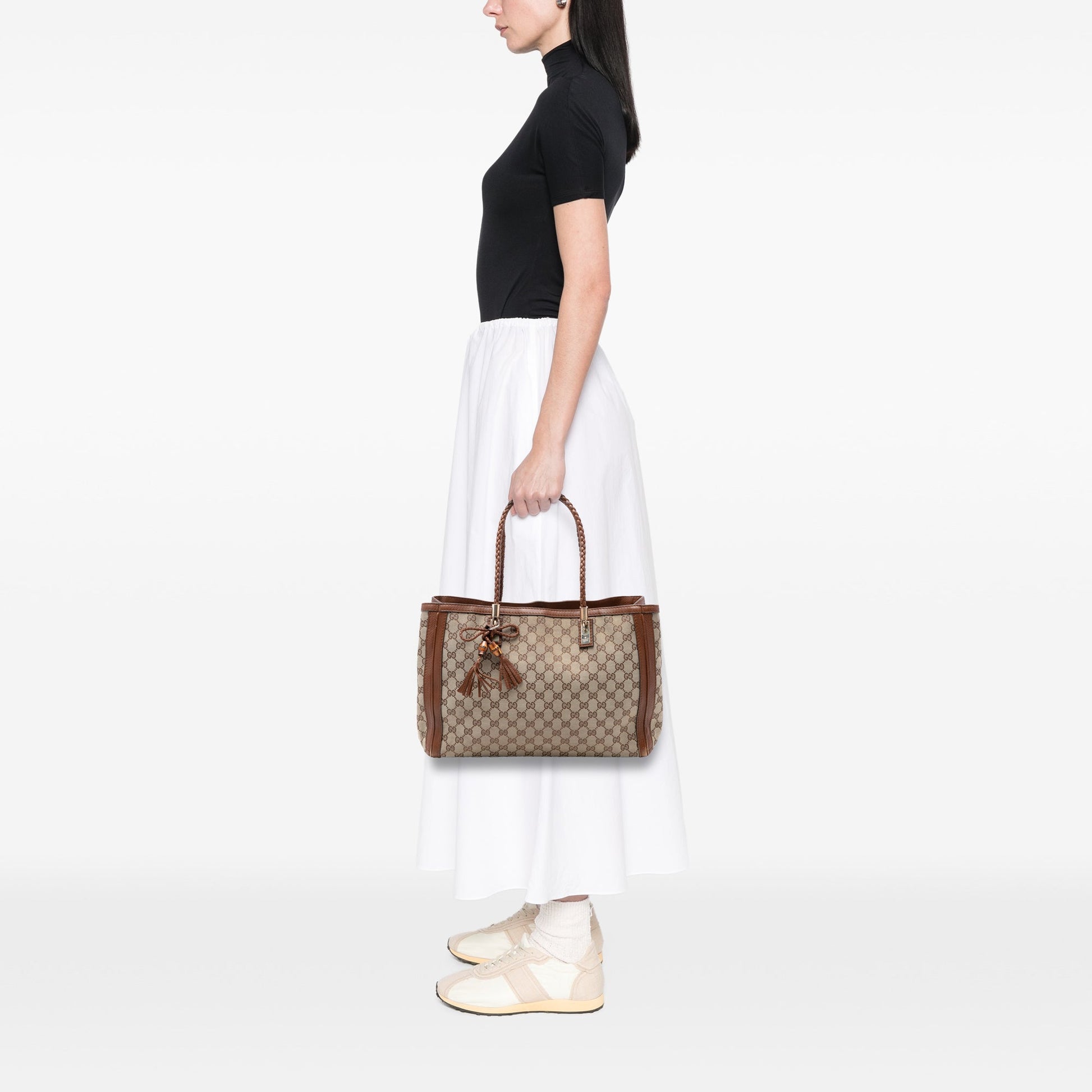 Gucci GG Canvas Bella Tote