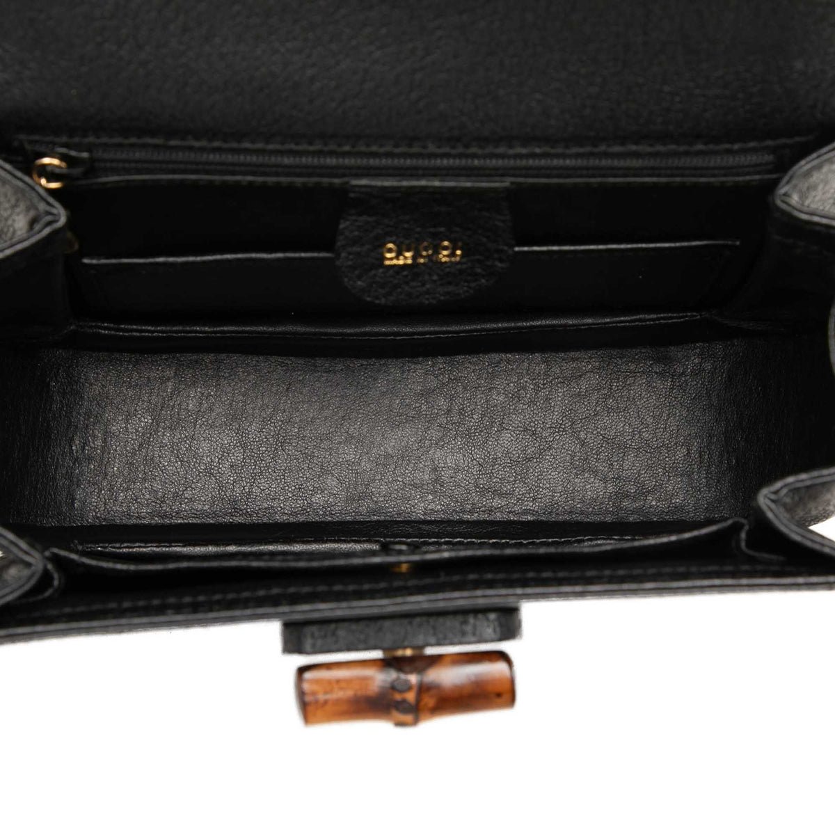 Gucci Small Grained Calfskin Bamboo Night
