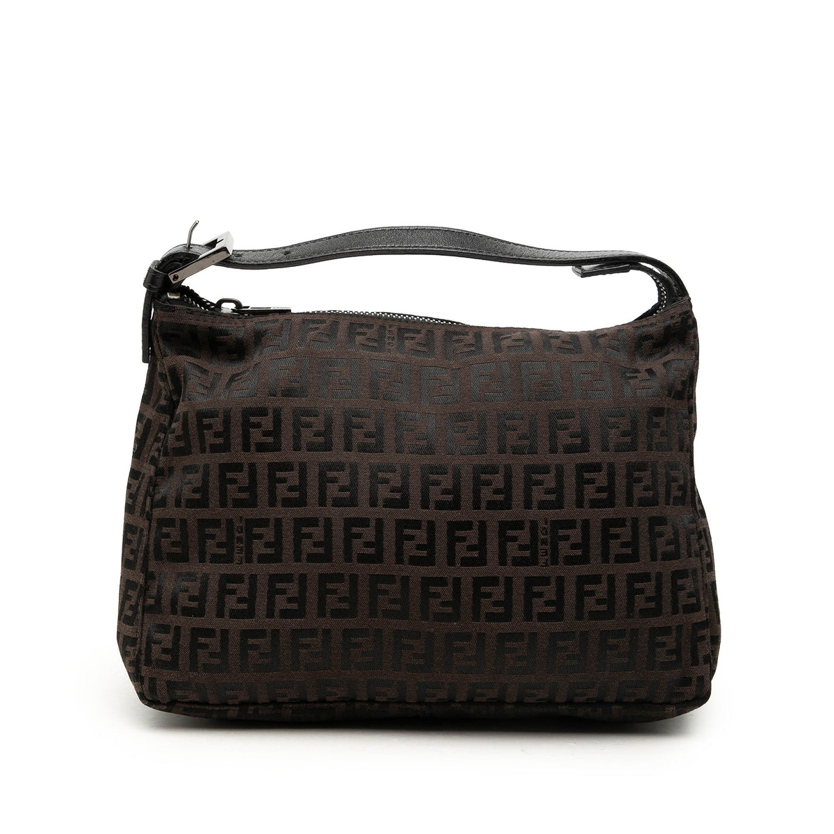 Fendi Zucchino Canvas Handbag