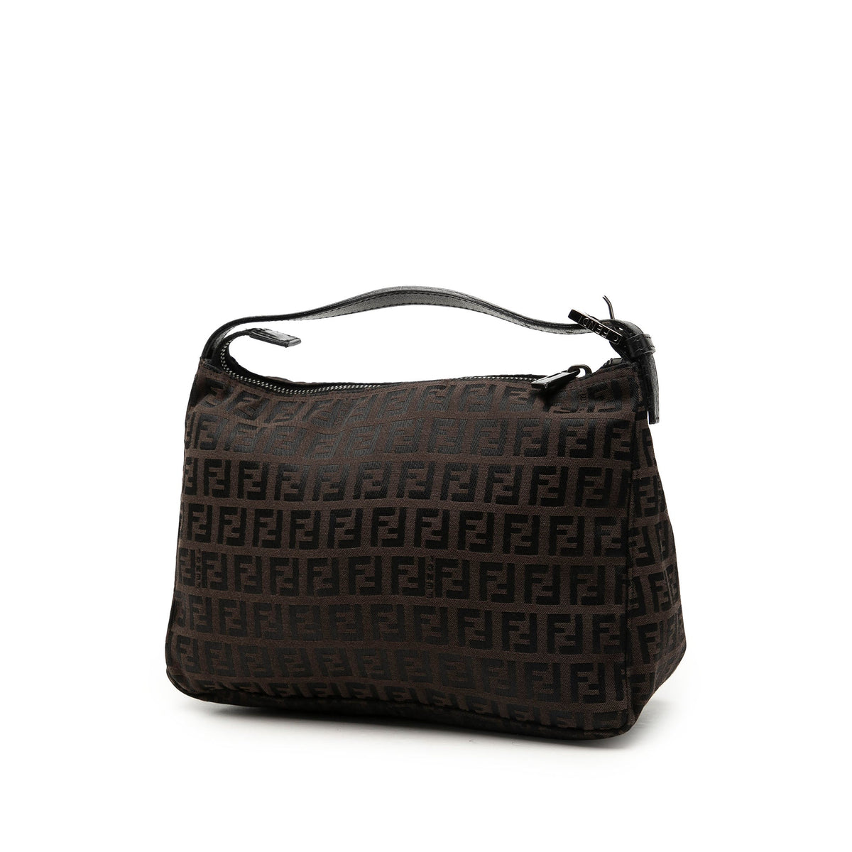Fendi Zucchino Canvas Handbag