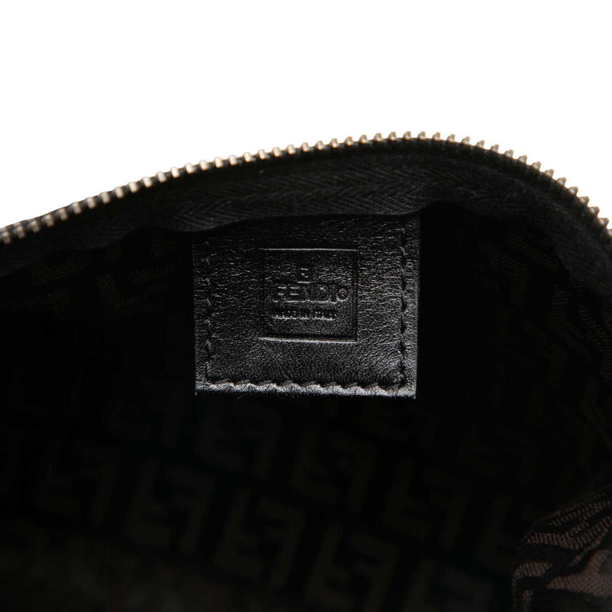 Fendi Zucchino Canvas Handbag