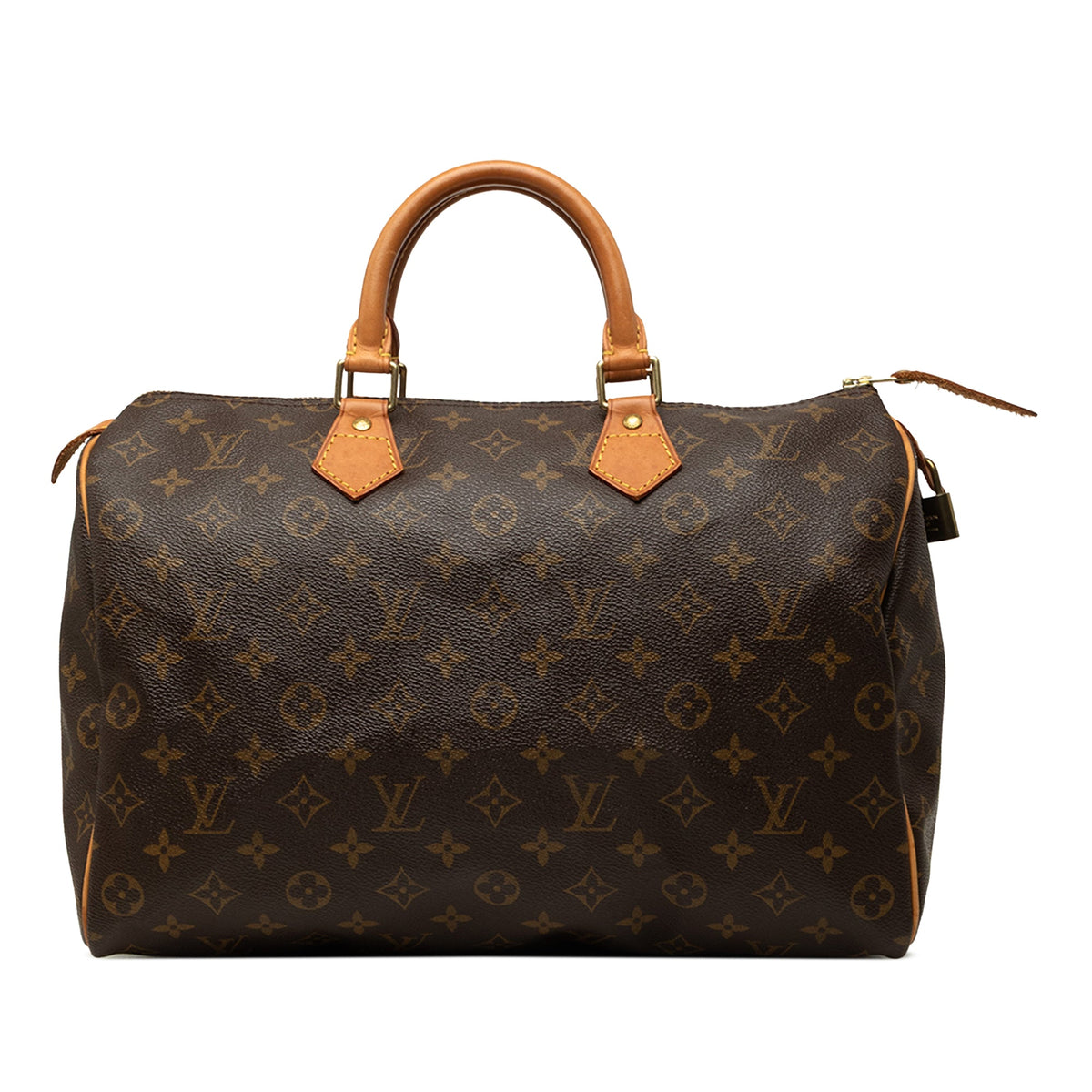 Louis Vuitton Monogram Speedy 35 — Brown