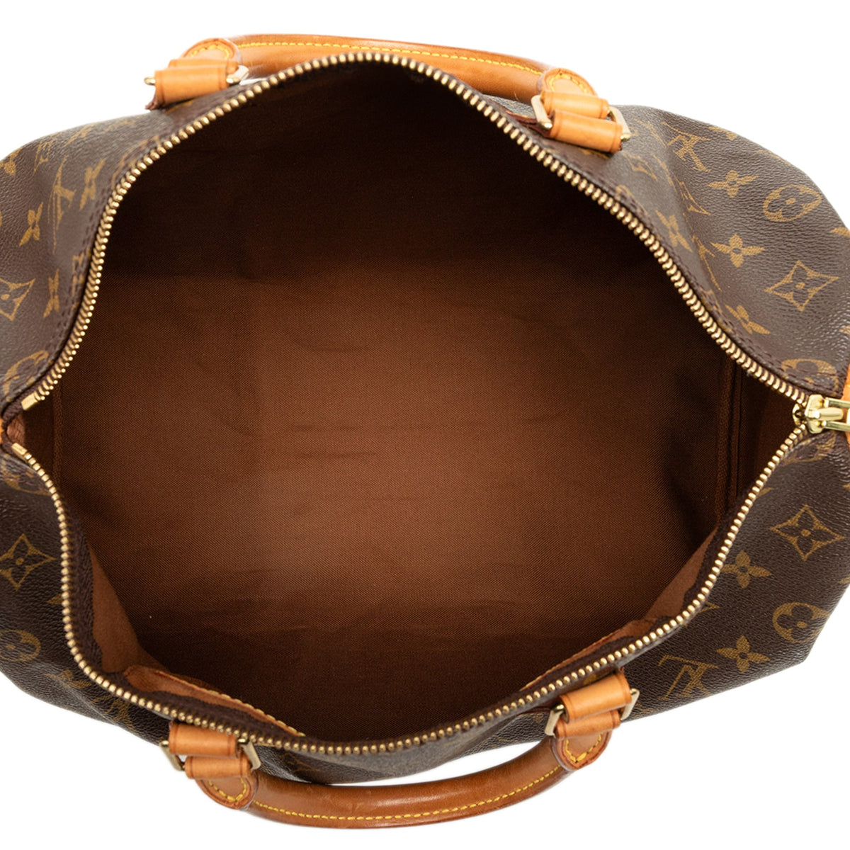 Louis Vuitton Monogram Speedy 35 — Brown