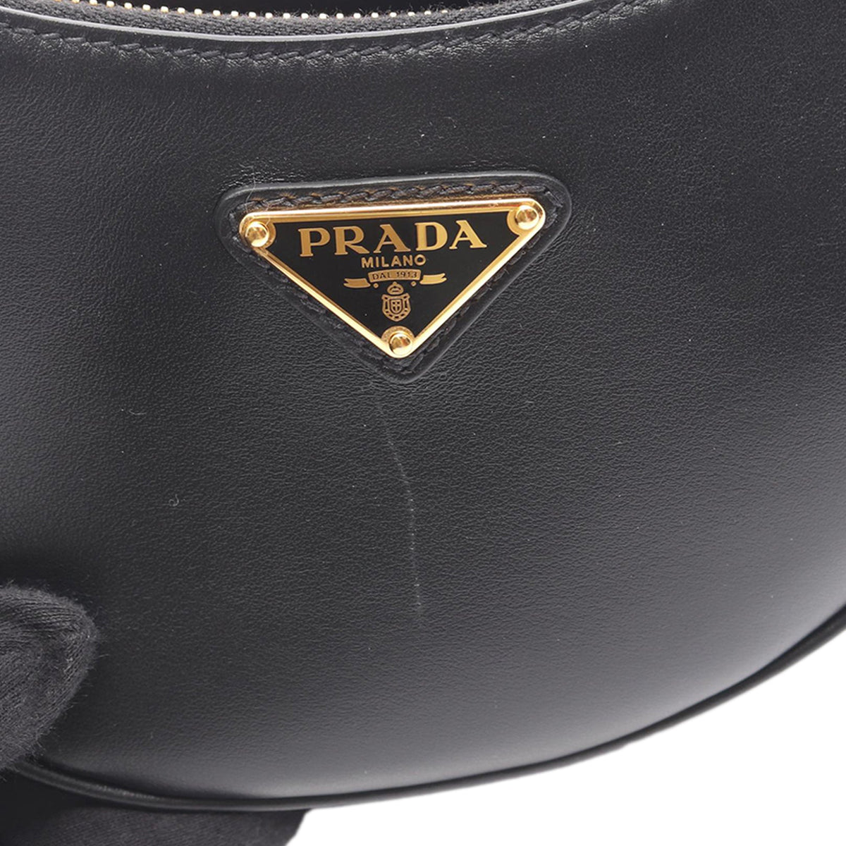 Prada Smal Soft Calf  Arque Shoulder Bag