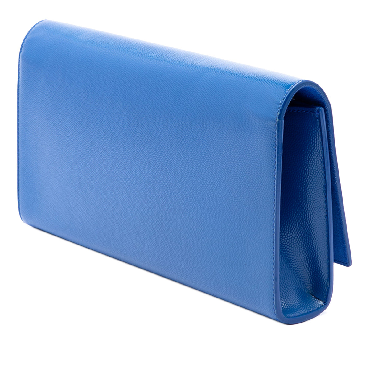 Saint Laurent Grain De Poudre Monogram Cassandre Clutch