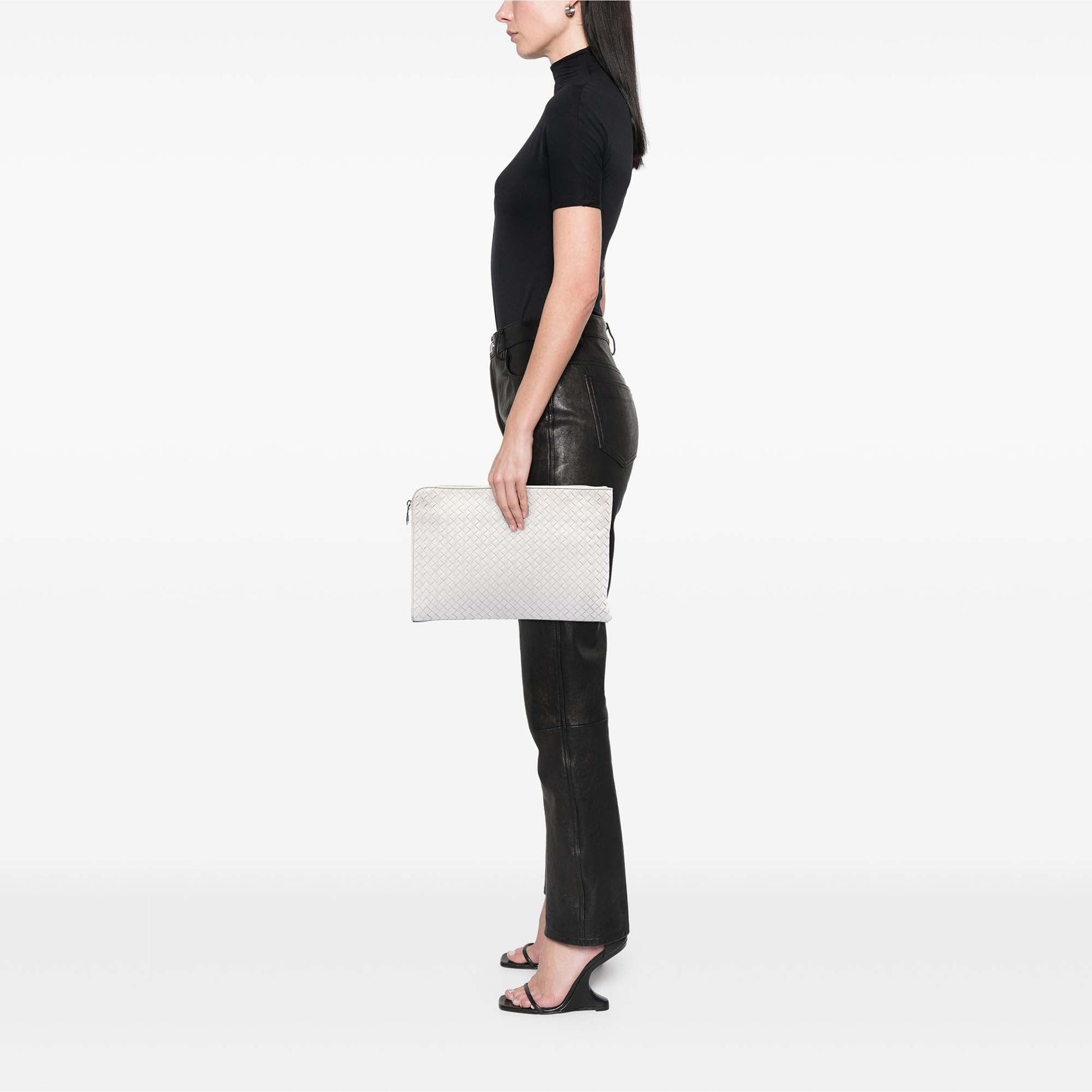 Bottega Veneta Nappa Intercciato Clutch