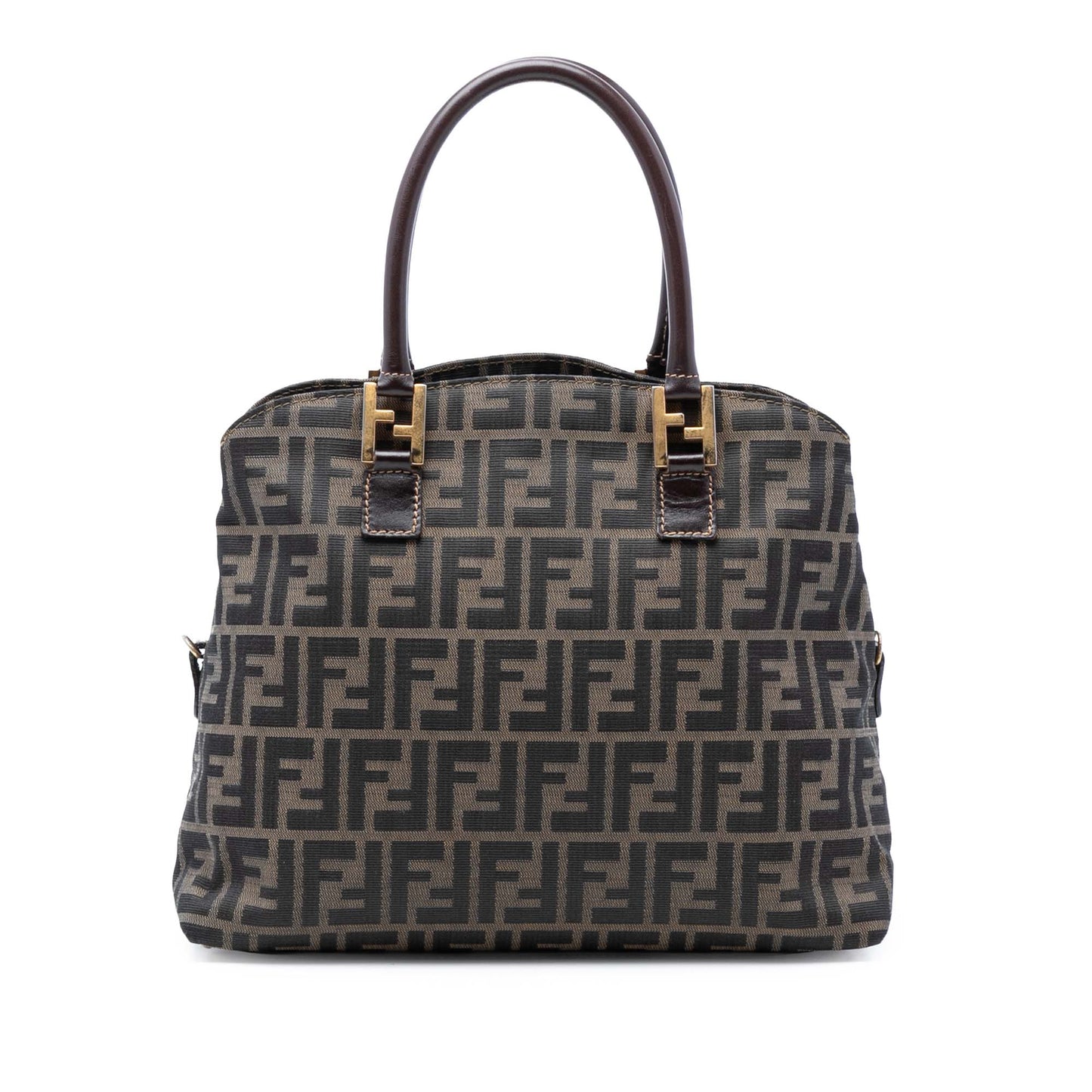 Fendi Zucca Canvas Satchel