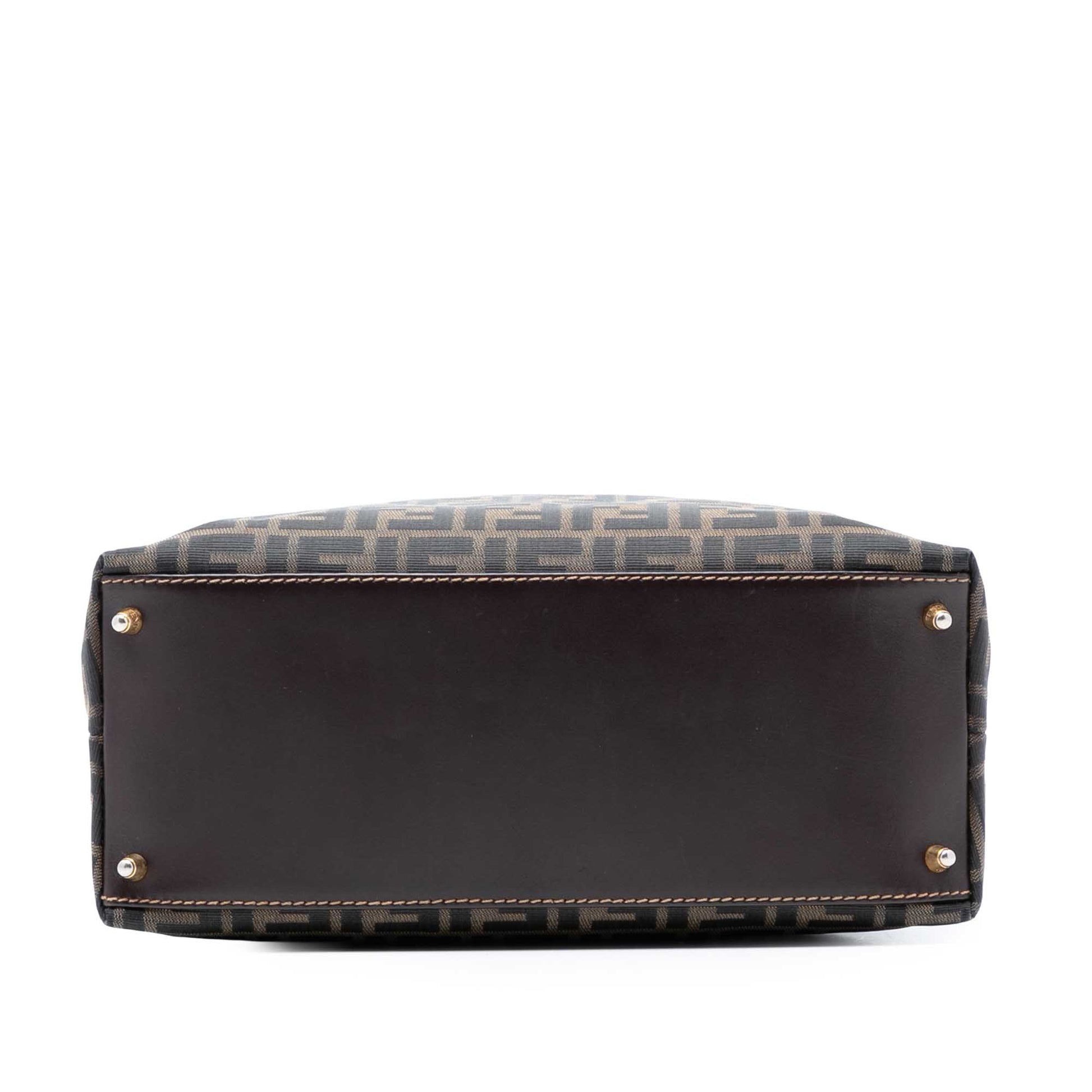 Fendi Zucca Canvas Satchel
