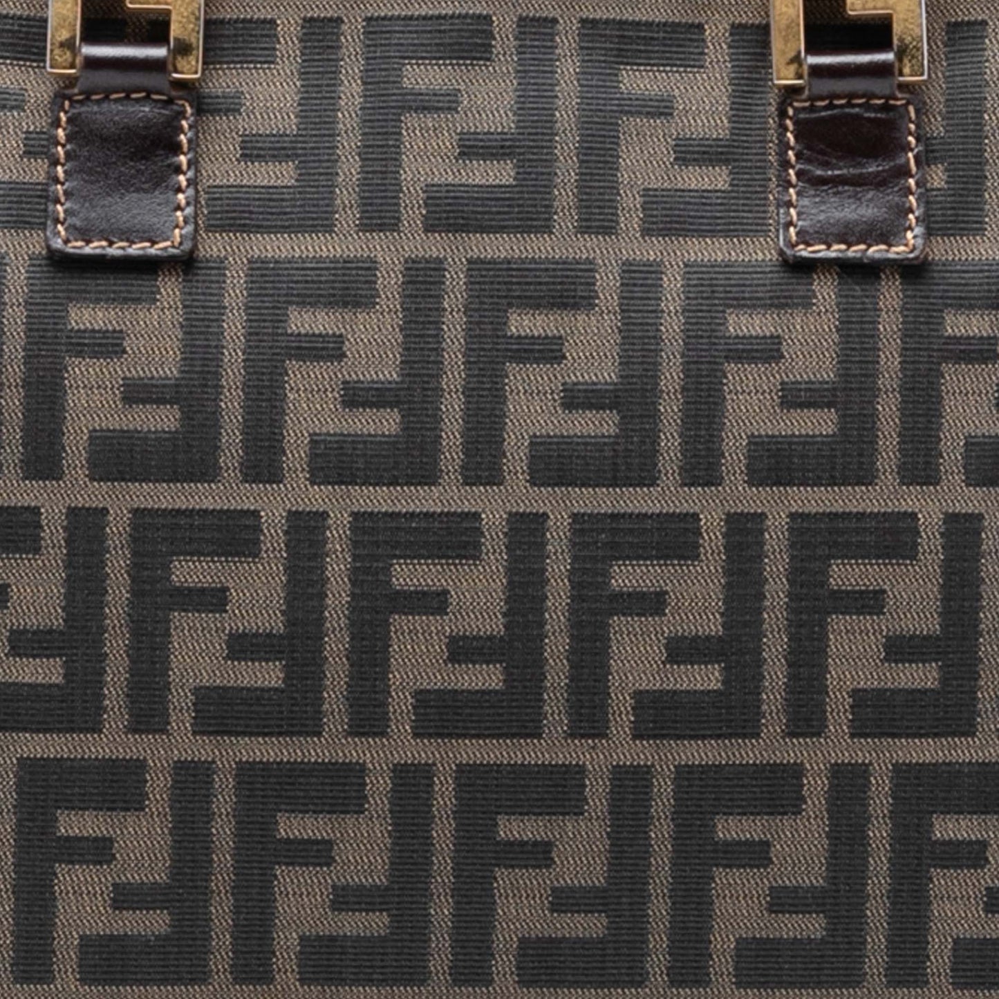 Fendi Zucca Canvas Satchel