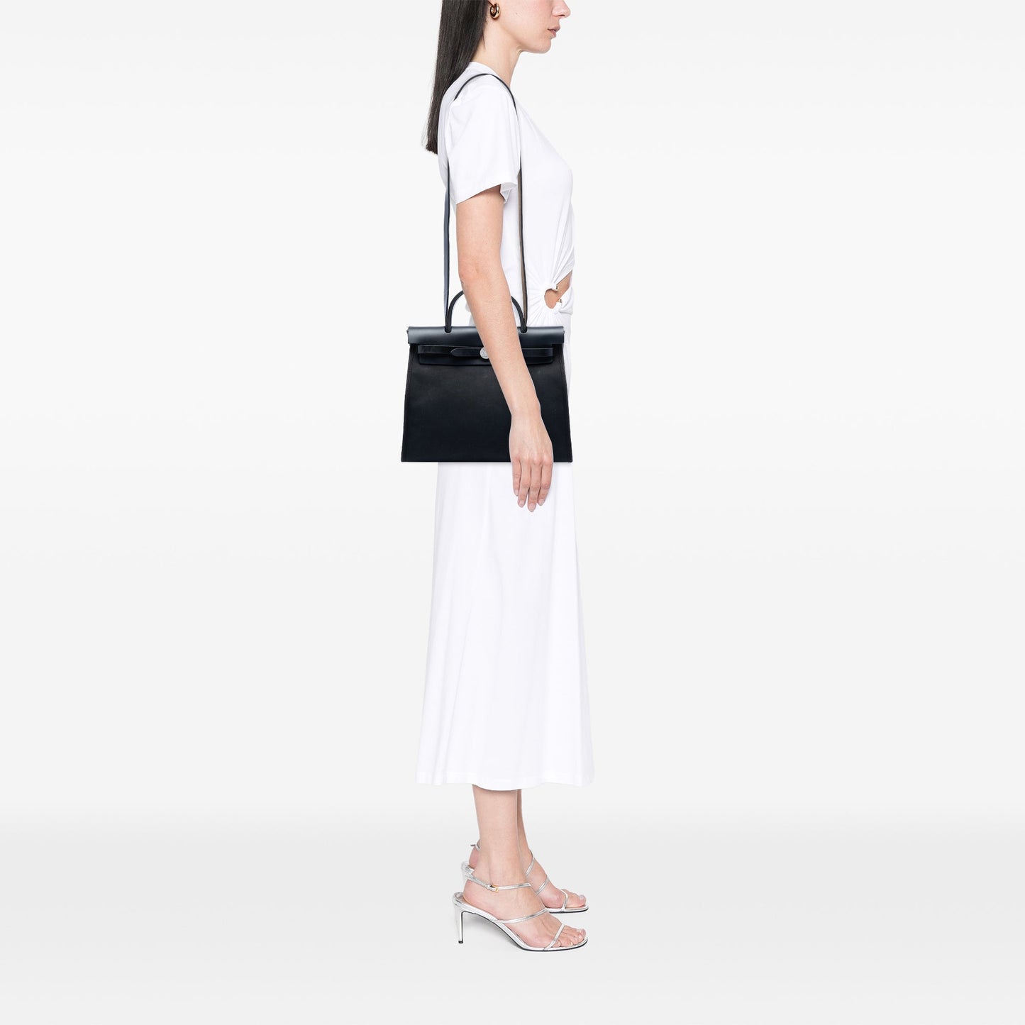 Hermès Toile H Berline Herbag Zip 31