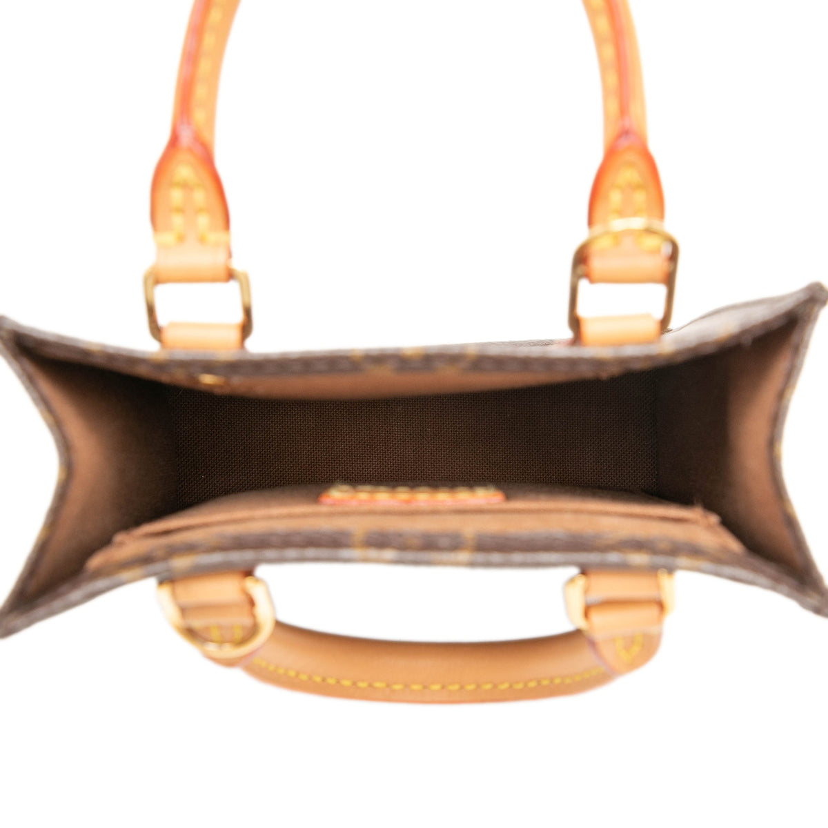 Louis Vuitton Monogram Petit Sac Plat