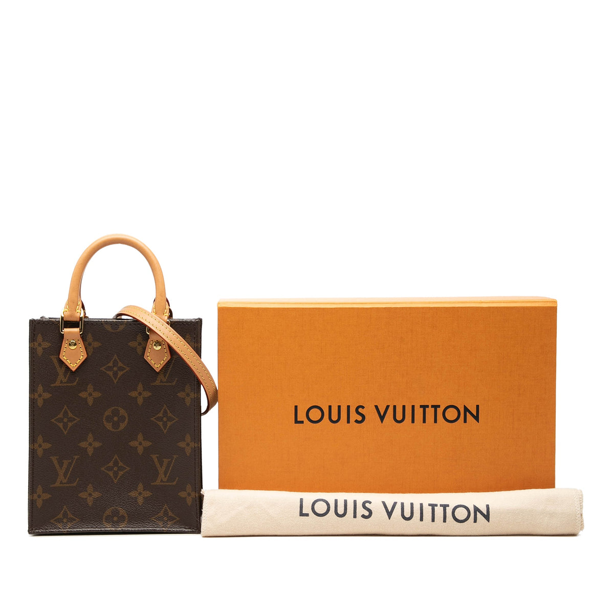 Louis Vuitton Monogram Petit Sac Plat