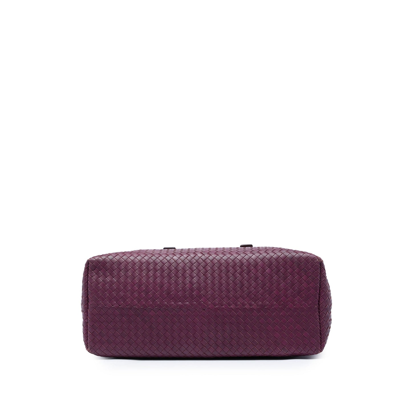 Bottega Veneta Bicolor Nappa Intrecciato Belt Strap Tote