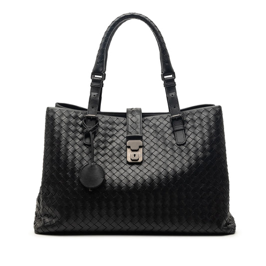 Bottega Veneta Medium Nappa Intrecciato Roma Tote