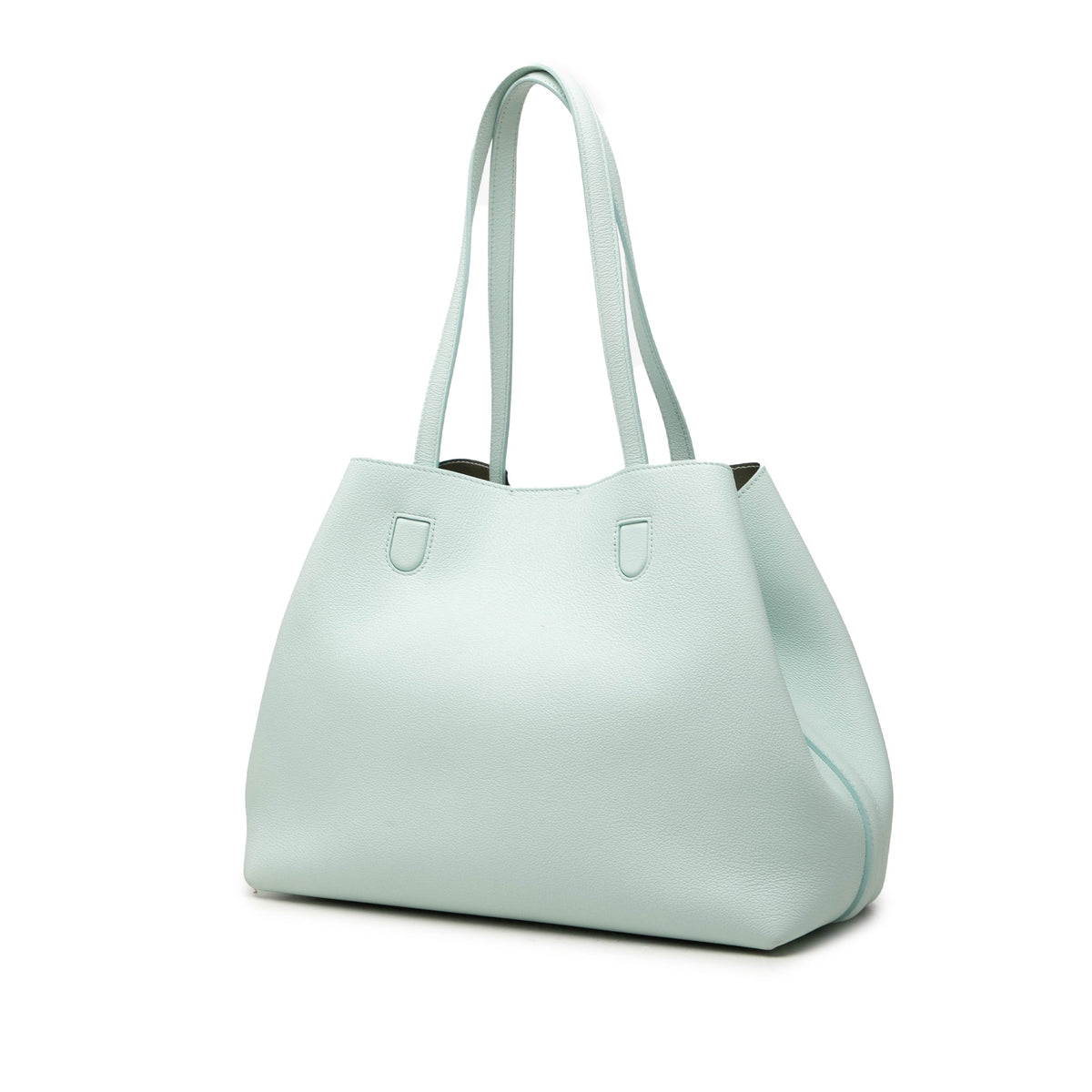 Dior Medium Calfskin Blossom Tote — Green