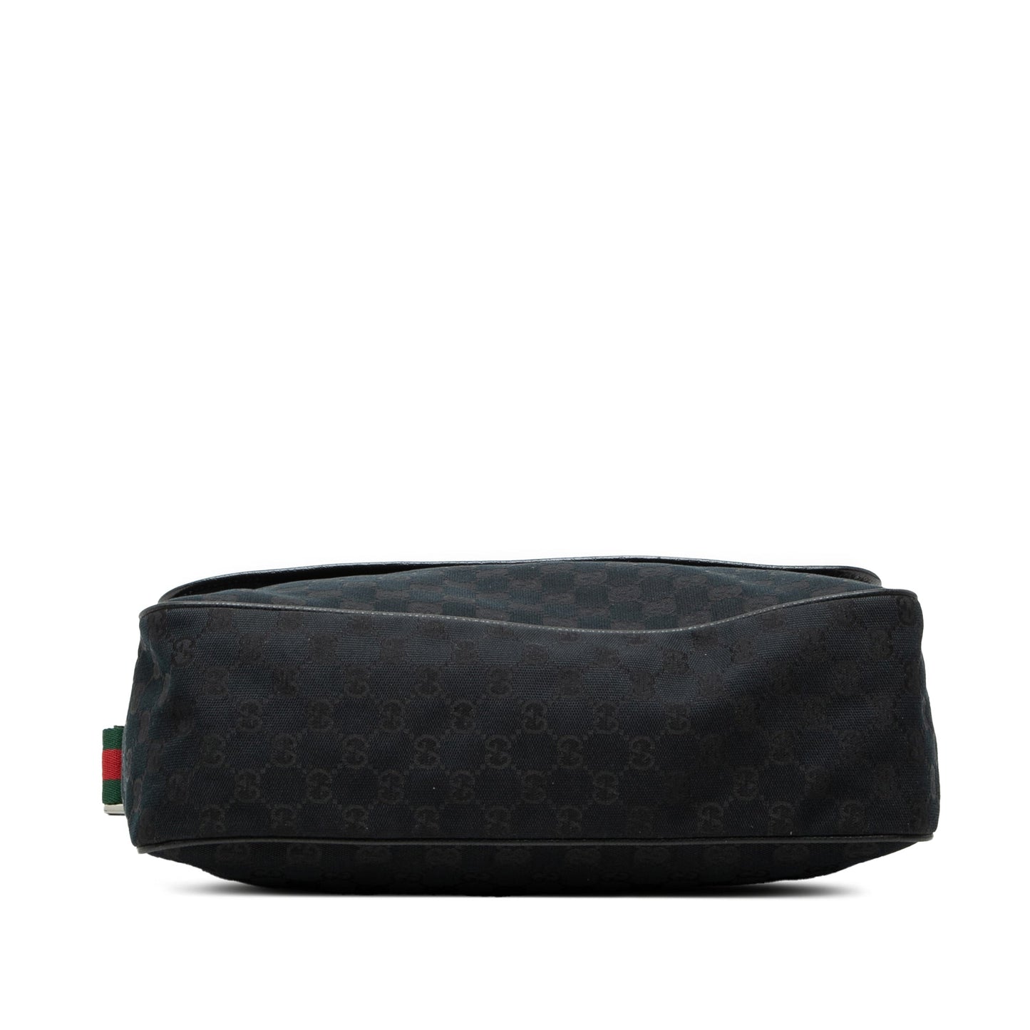 Gucci GG Canvas Web Flap Messenger Bag