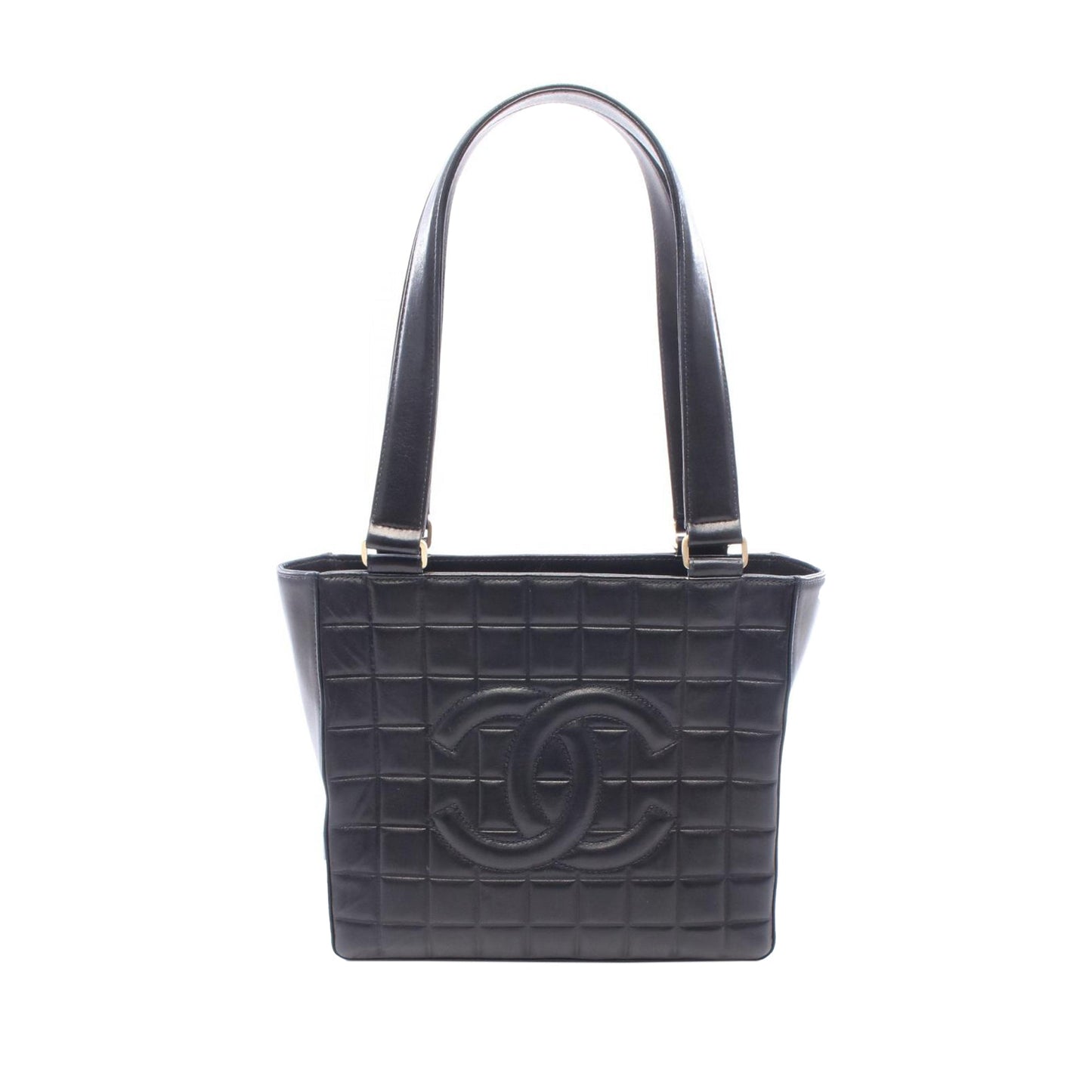 Chanel CC Choco Bar Lambskin Tote