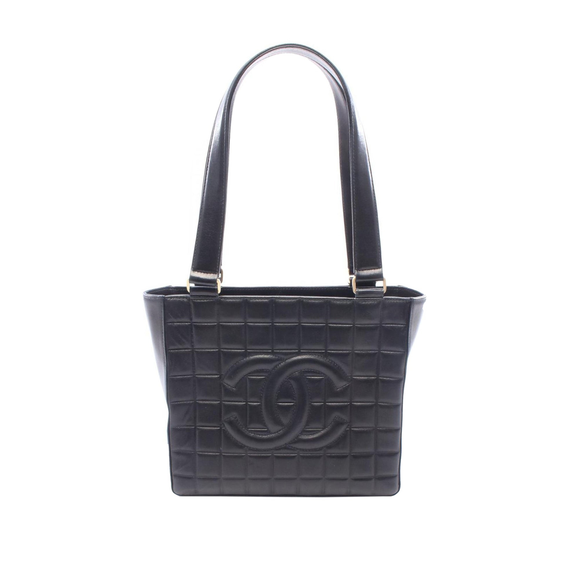 Chanel CC Choco Bar Lambskin Tote