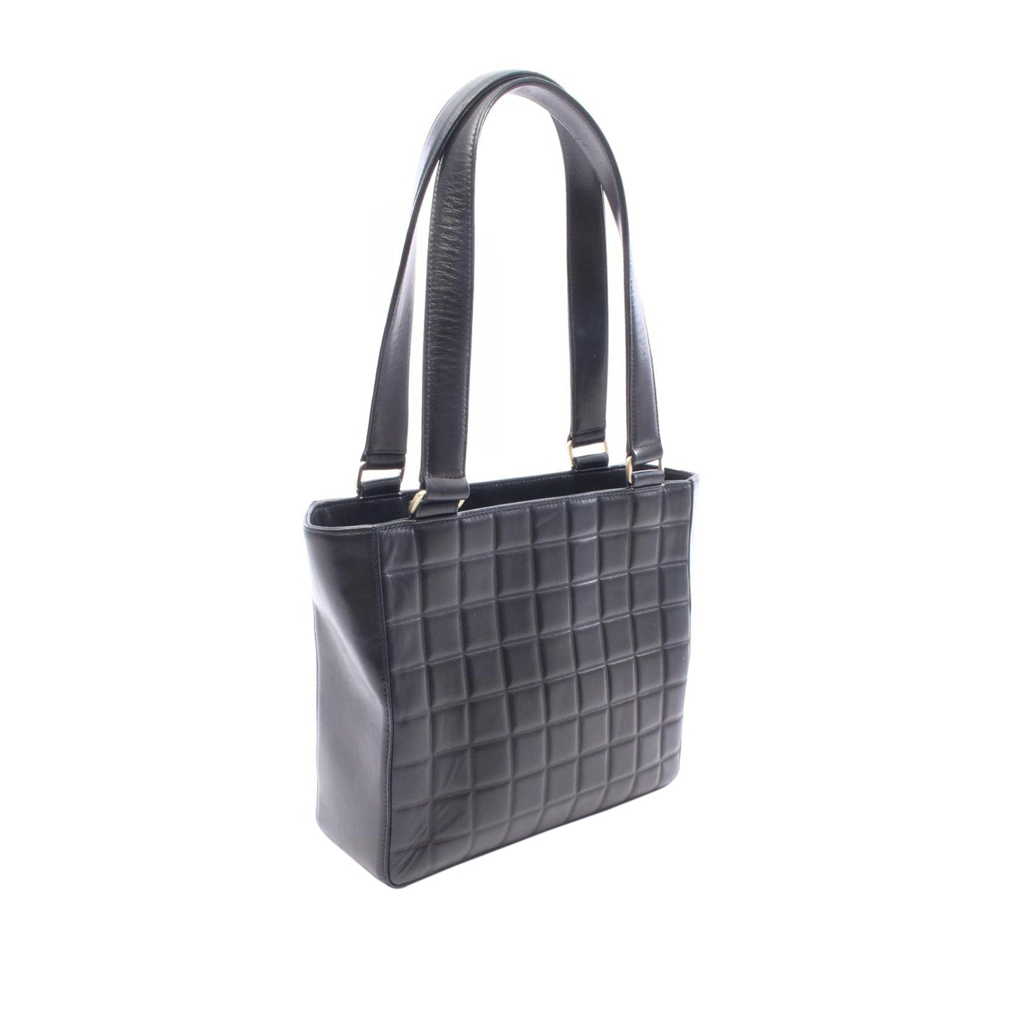 Chanel CC Choco Bar Lambskin Tote